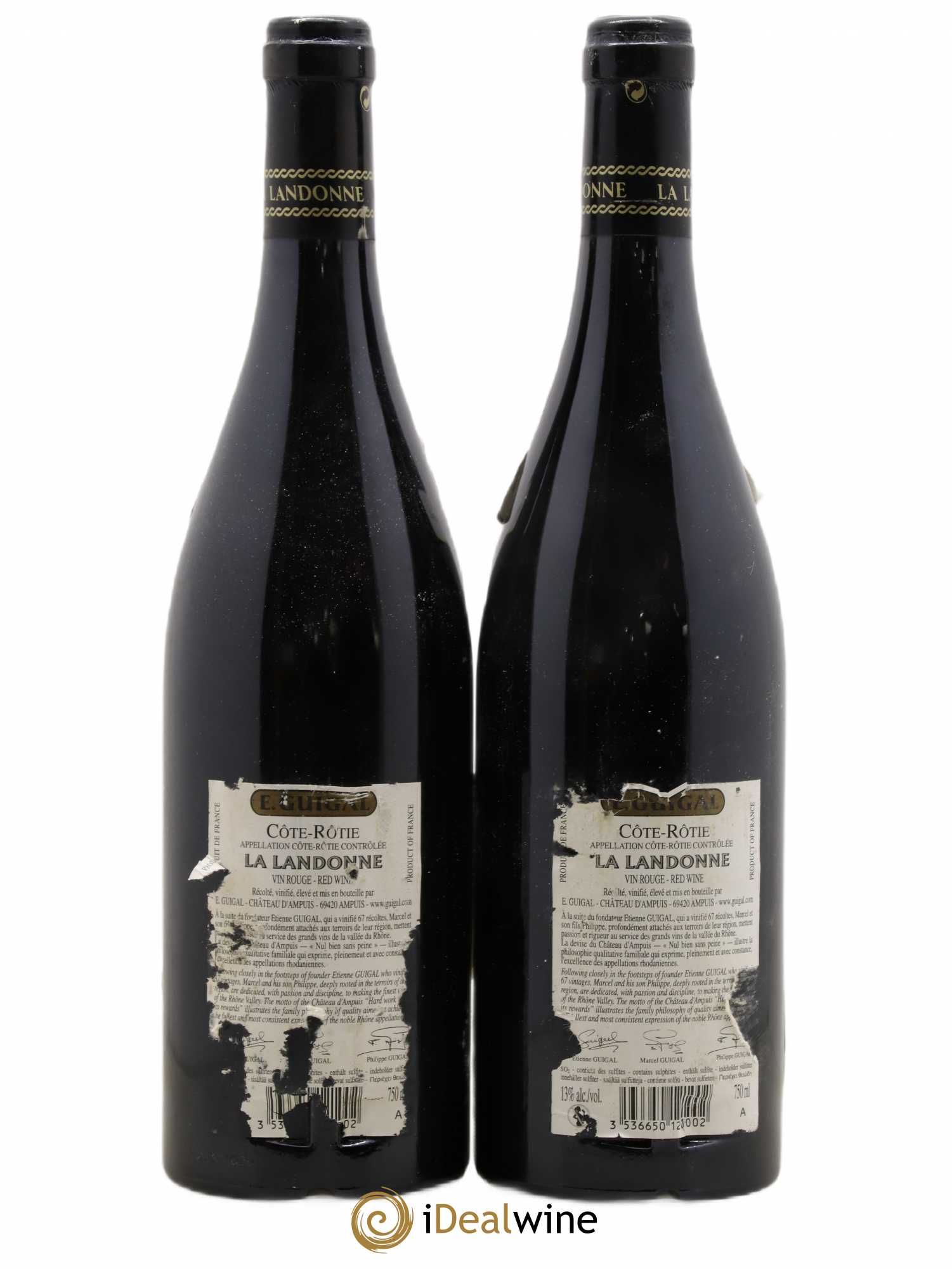 Côte-Rôtie La Landonne Guigal 2007 - Lot de 2 bouteilles - 1