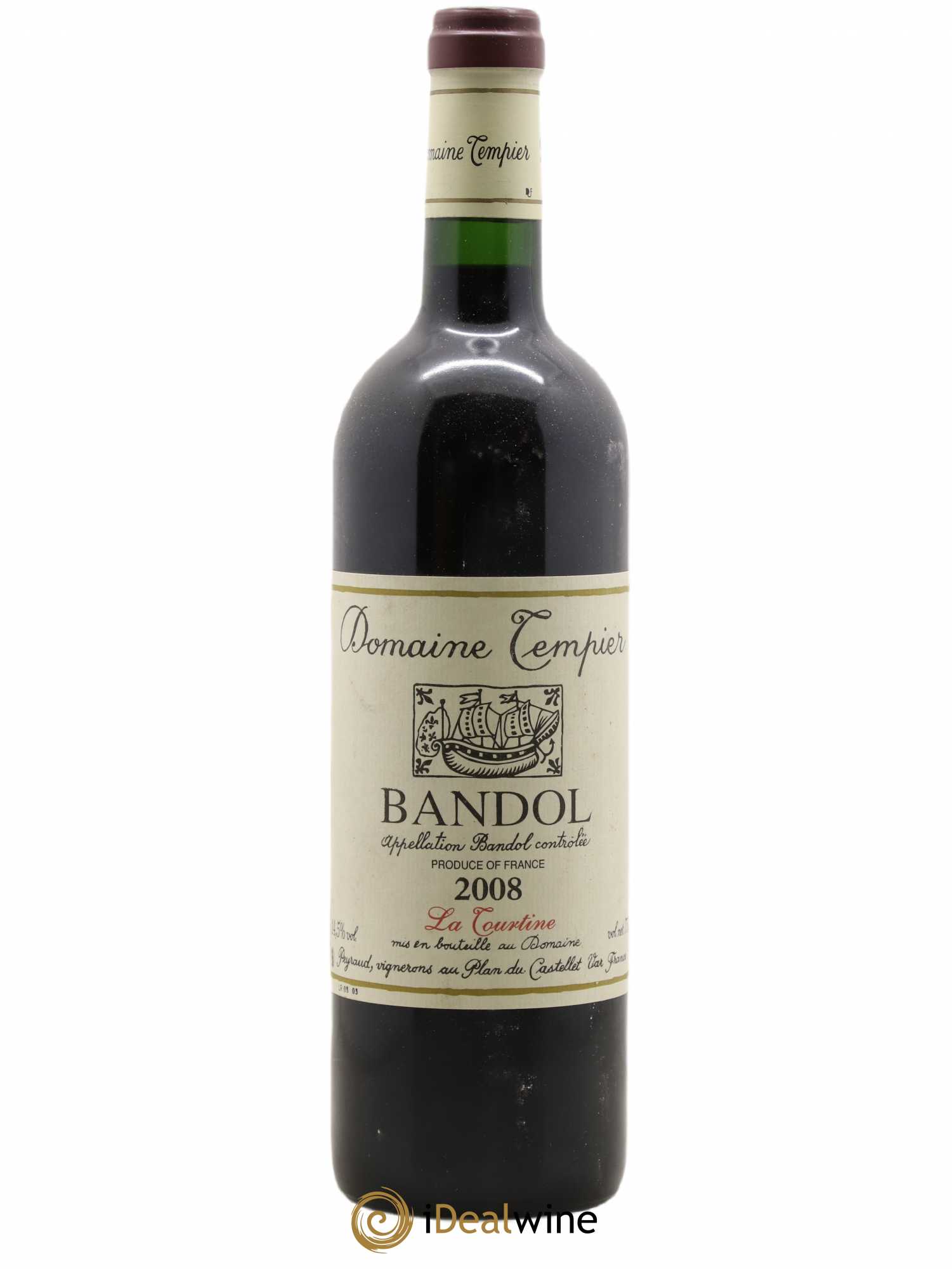 Bandol Domaine Tempier Famille Peyraud La Tourtine 2008 - Lot de 1 bouteille - 0