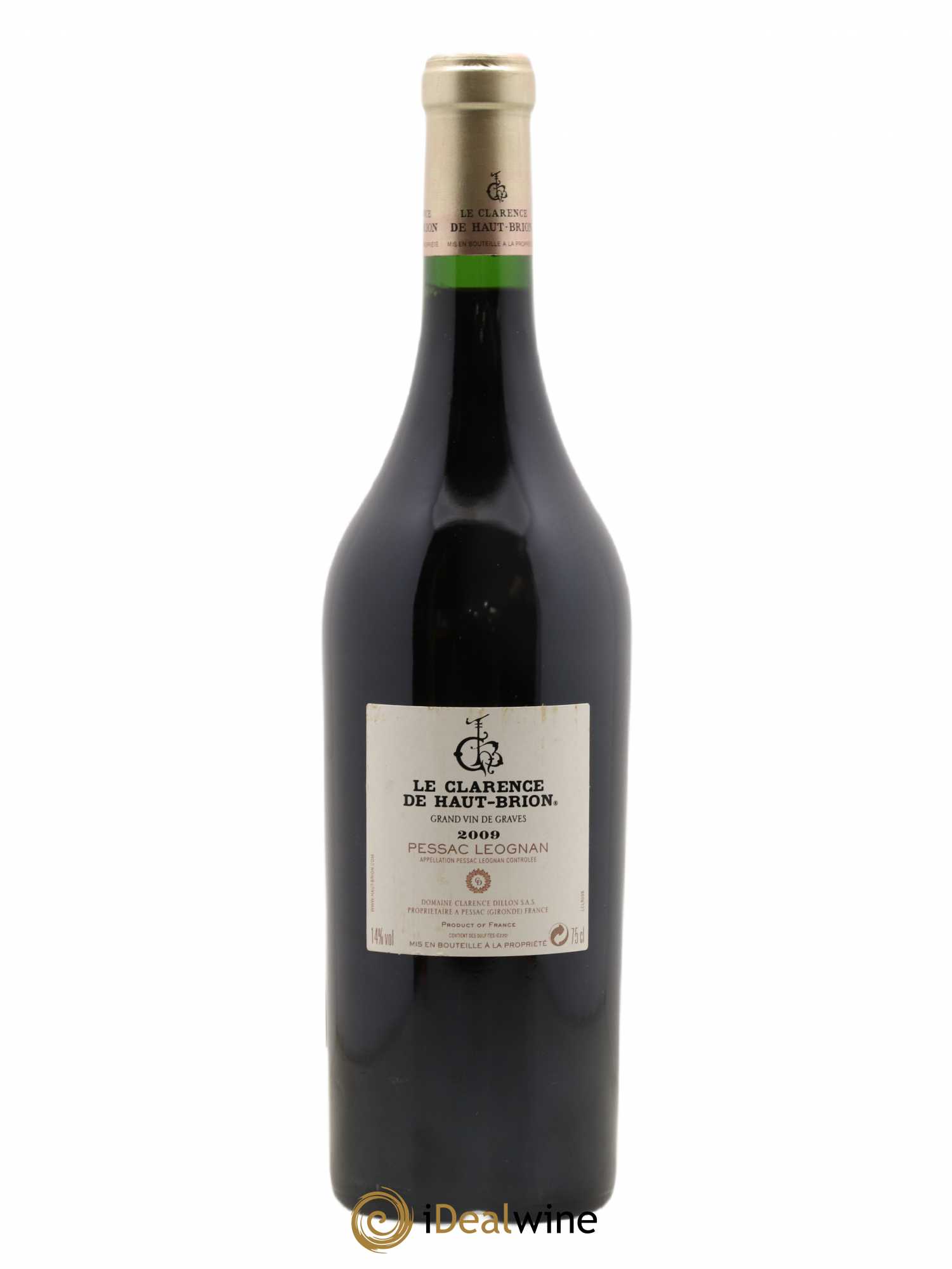 Clarence (Bahans) de Haut-Brion Second Vin 2009 - Lot de 1 bouteille - 1