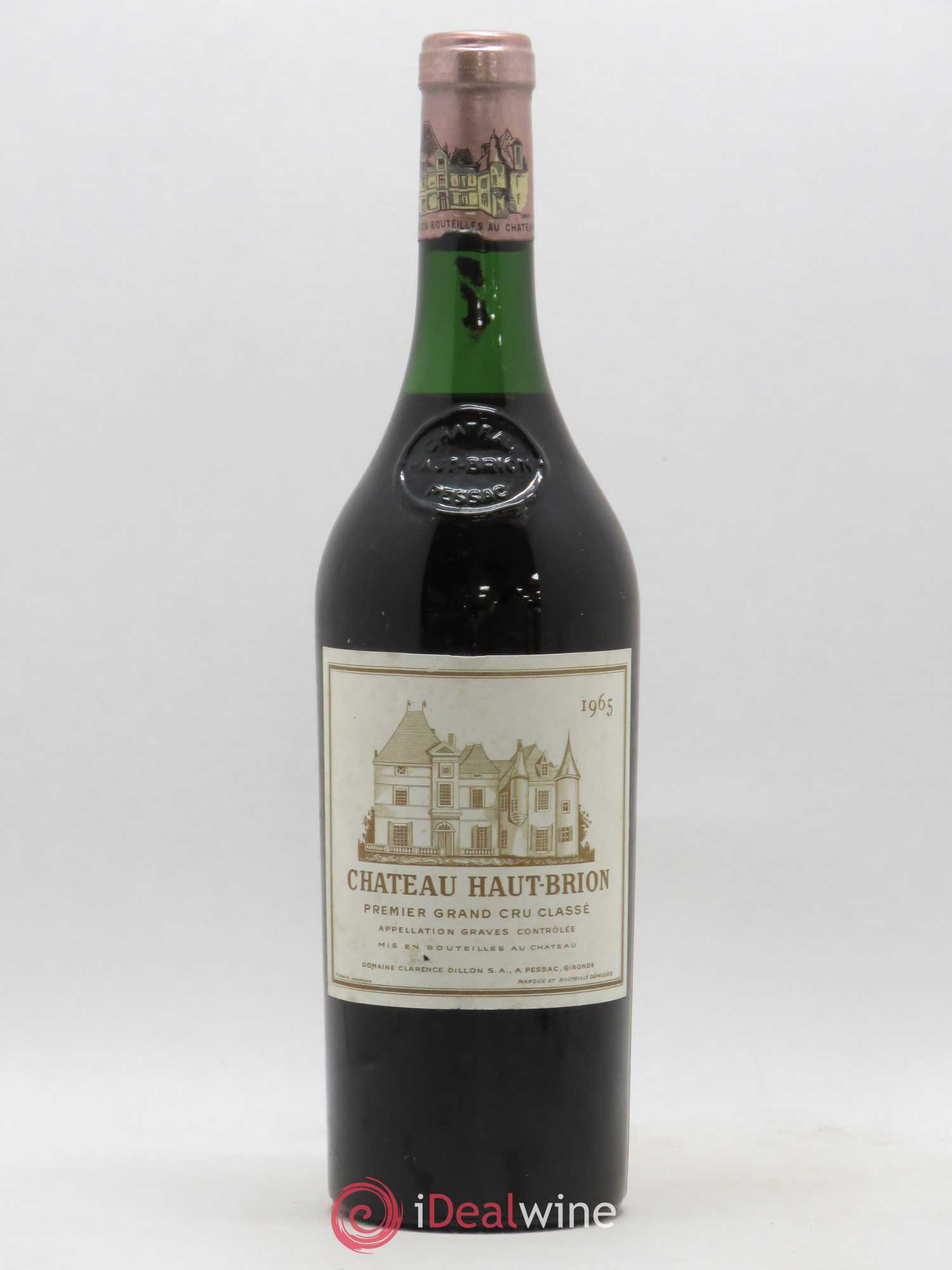Château Haut Brion 1er Grand Cru Classé 1965 - Lot de 1 bouteille - 0