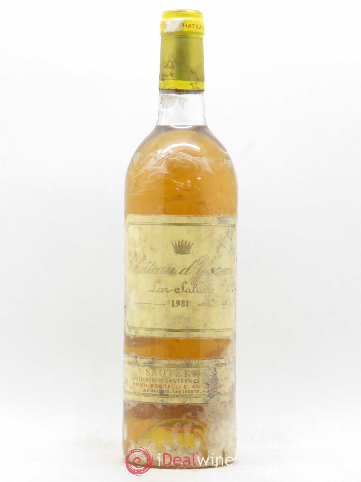 Château d' Yquem 1er Cru Classé Supérieur 1981 - Lotto di 1 bottiglia - 0
