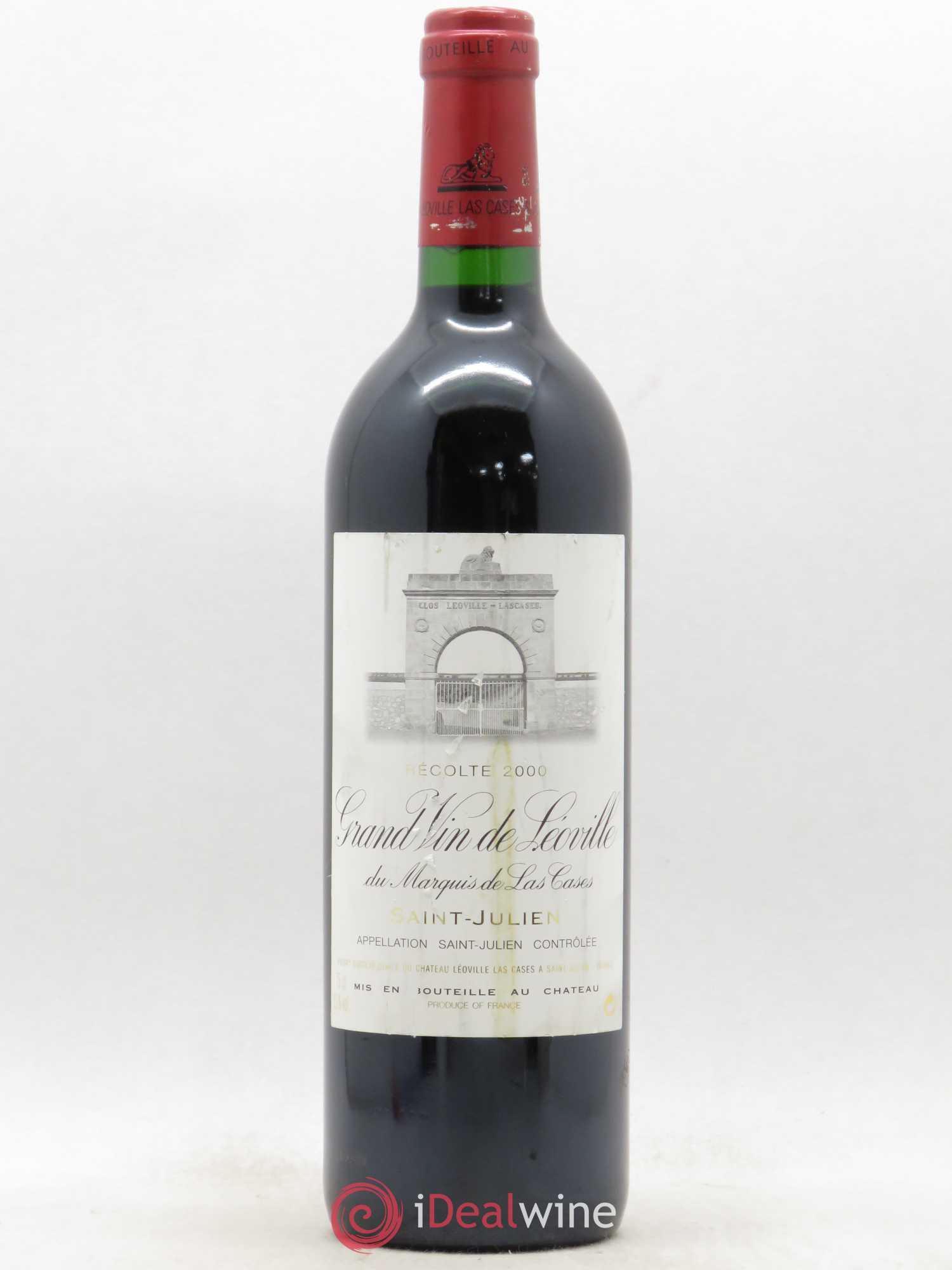 Château Léoville Las Cases 2ème Grand Cru Classé 2000 - Lot de 1 bouteille - 0