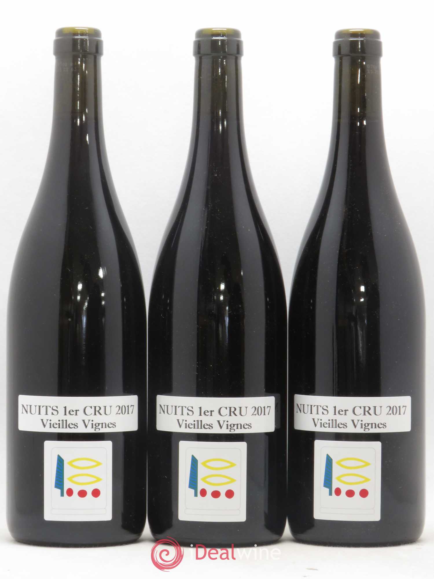 Nuits-Saint-Georges 1er Cru Vieilles Vignes Prieuré Roch 2017 - Lot de 3 bouteilles - 0