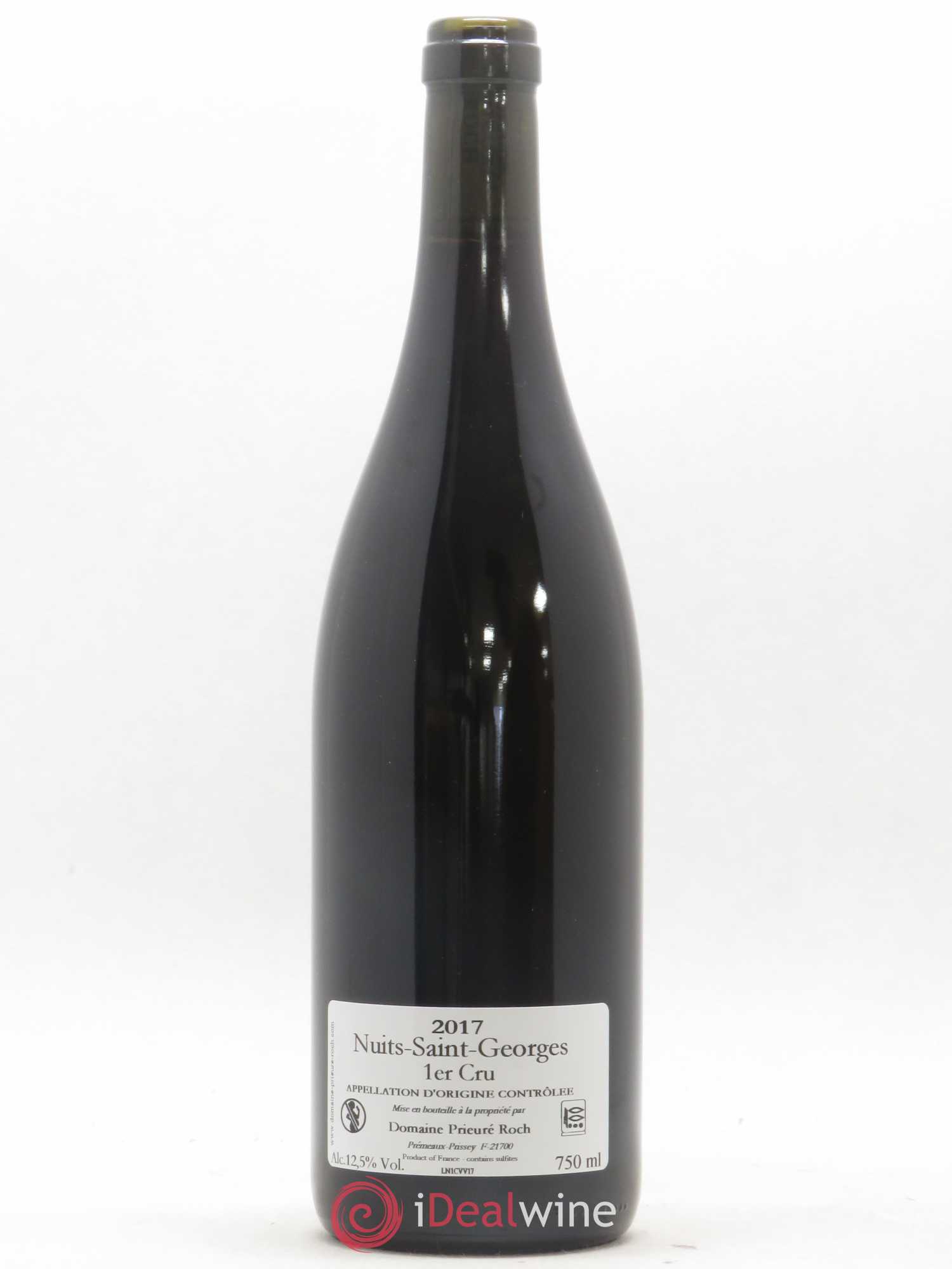 Nuits-Saint-Georges 1er Cru Vieilles Vignes Prieuré Roch 2017 - Lot de 1 bouteille - 1