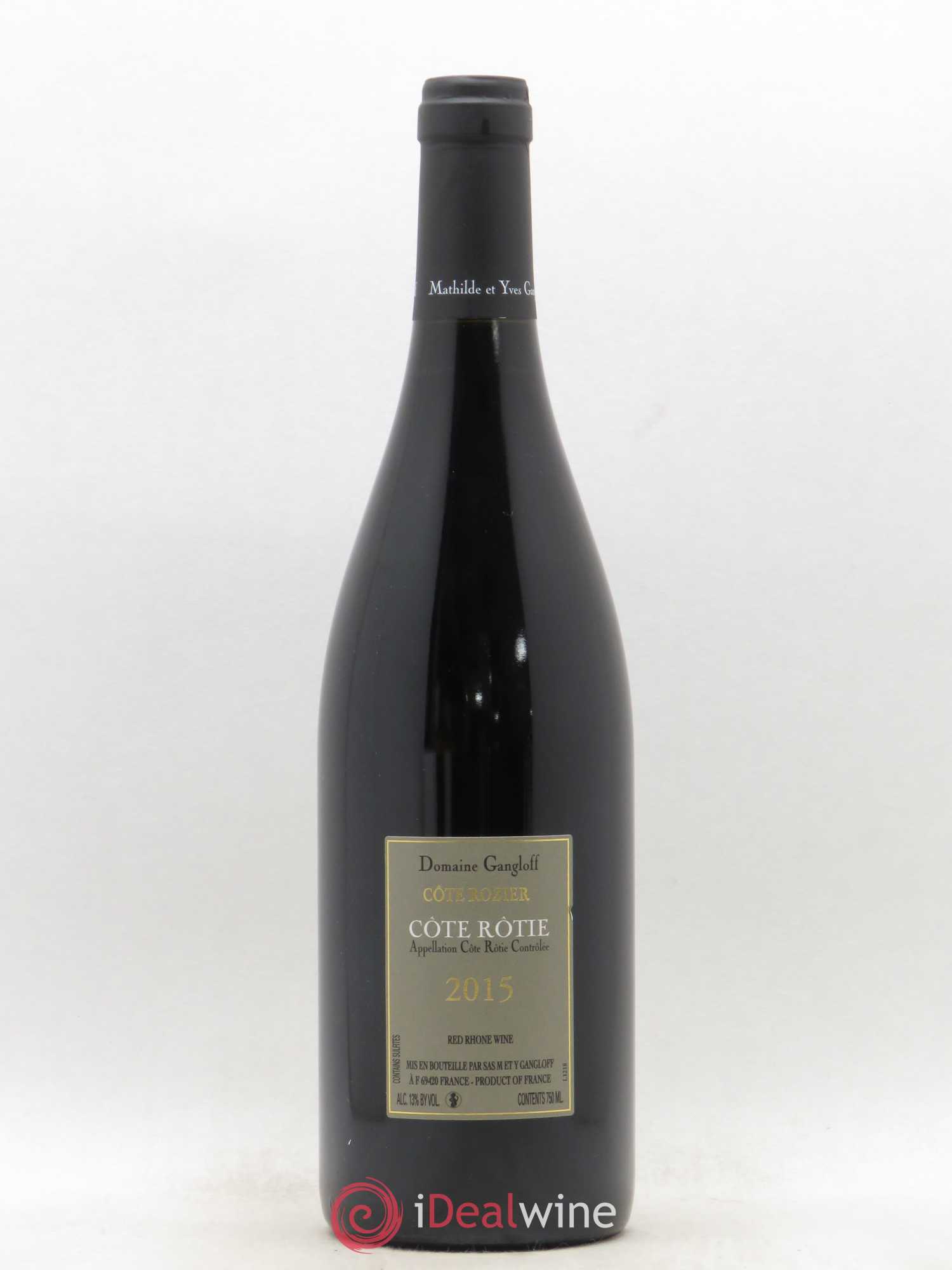 Côte-Rôtie Rozier Gangloff 2015 - Lot de 1 bouteille - 1