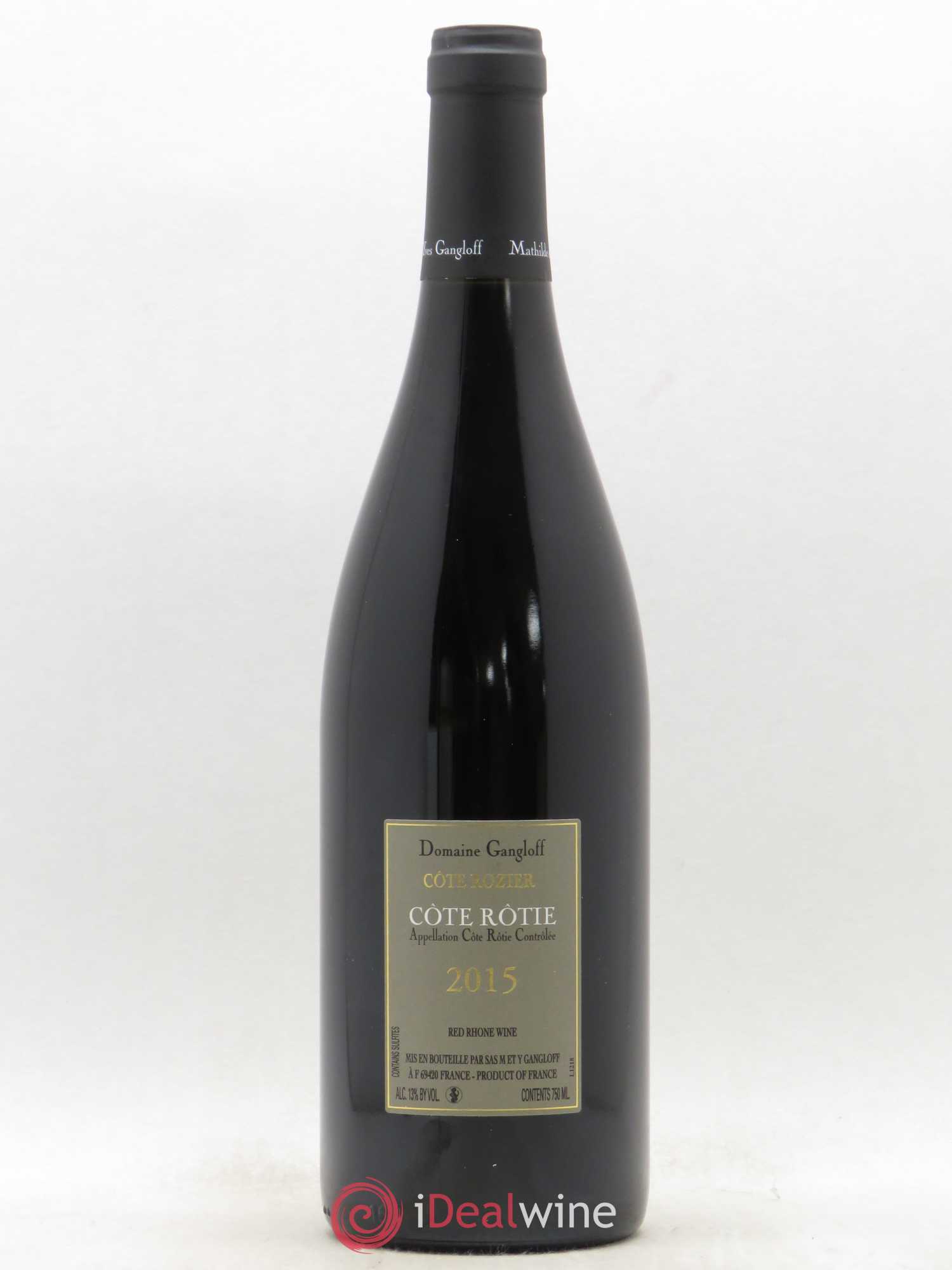 Côte-Rôtie Rozier Gangloff 2015 - Lot de 1 bouteille - 1