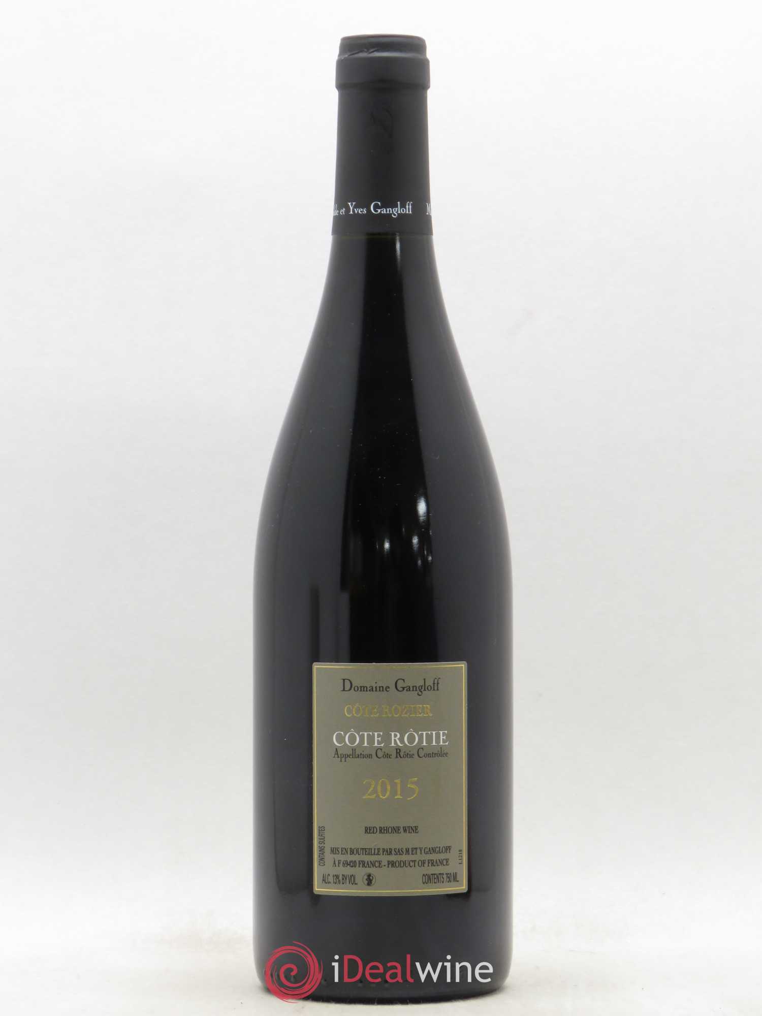 Côte-Rôtie Rozier Gangloff 2015 - Lot de 1 bouteille - 1
