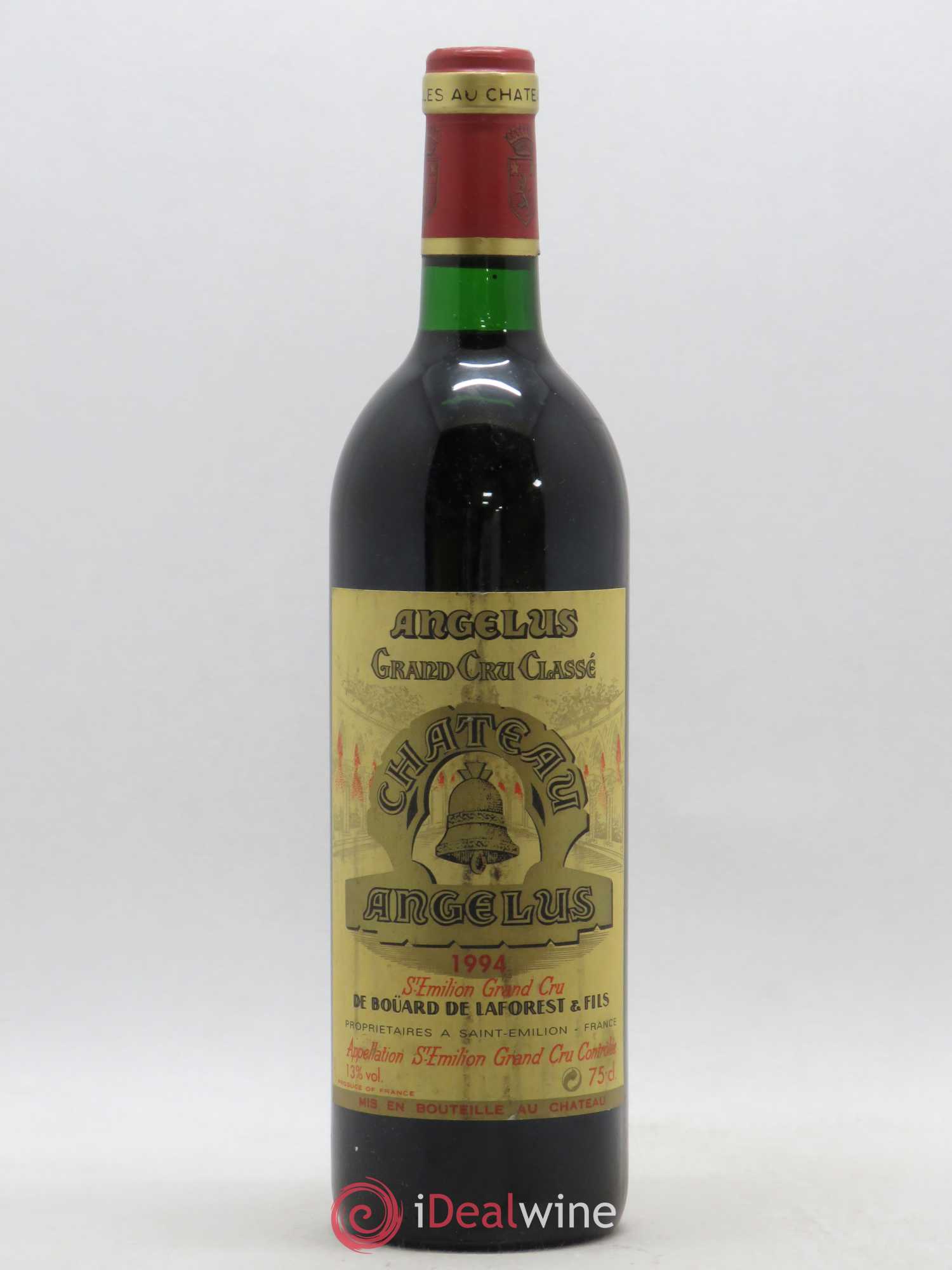 Château Angélus 1er Grand Cru Classé A 1994 - Lot de 1 bouteille - 0