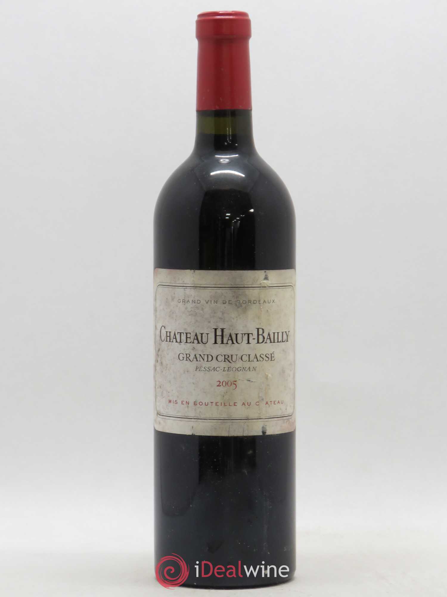 Château Haut-Bailly Cru Classé de Graves 2005 - Lot de 1 bouteille - 0