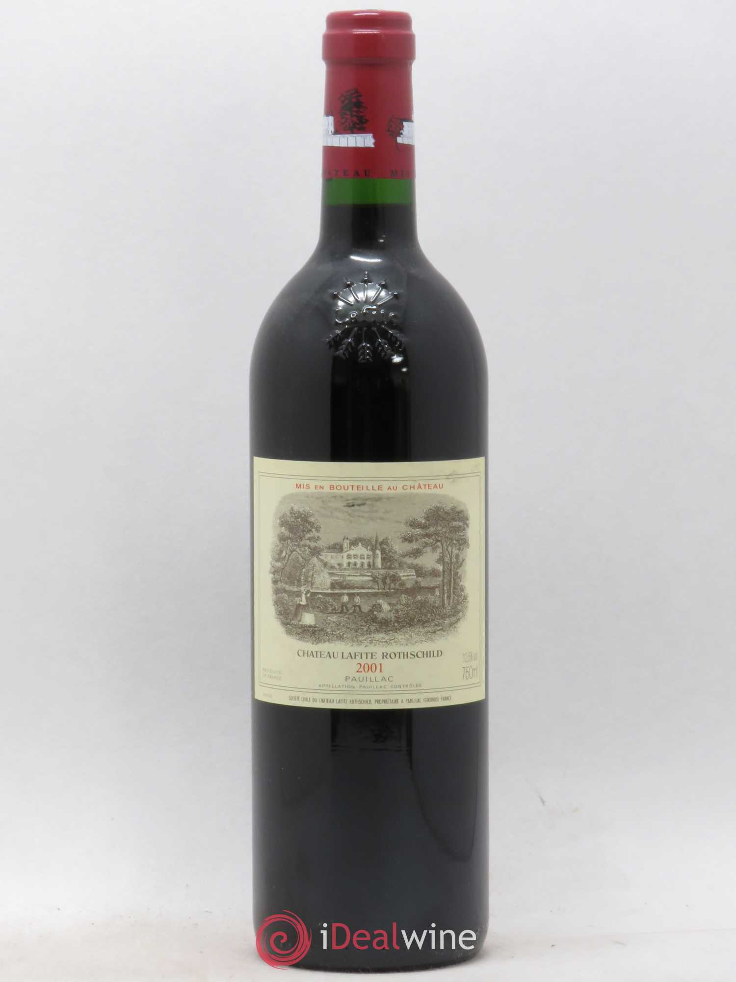 Château Lafite Rothschild 1er Grand Cru Classé 2001 - Lot de 1 bouteille - 0