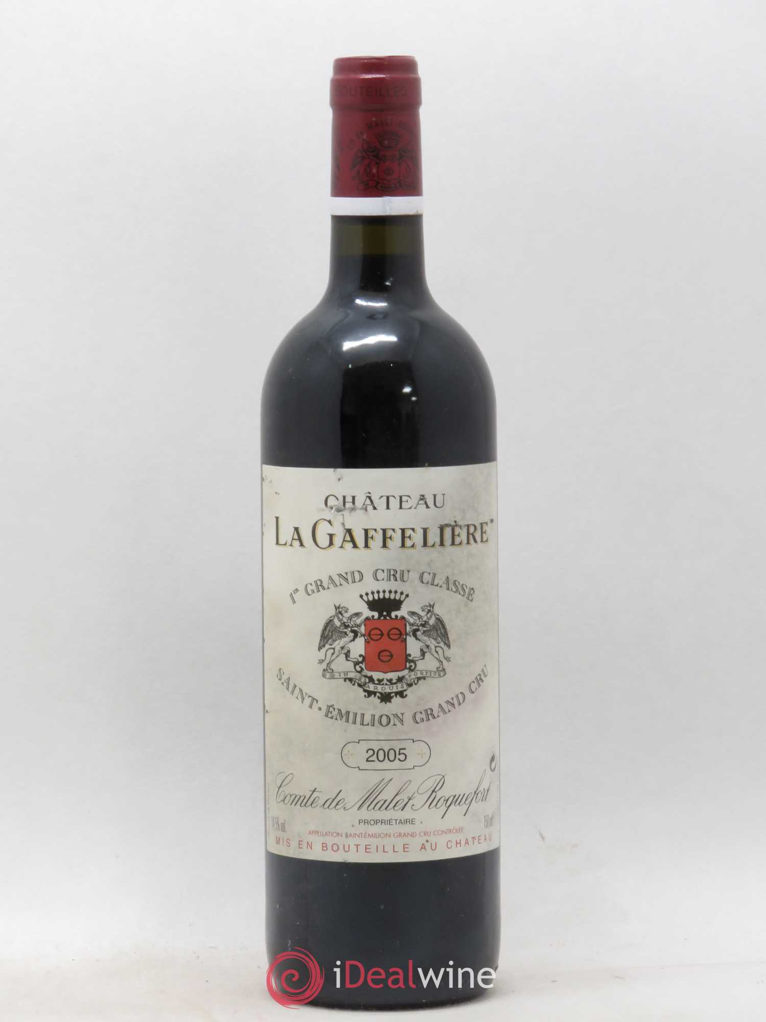 Château la Gaffelière 1er Grand Cru Classé B 2005 - Lot de 1 bouteille - 0