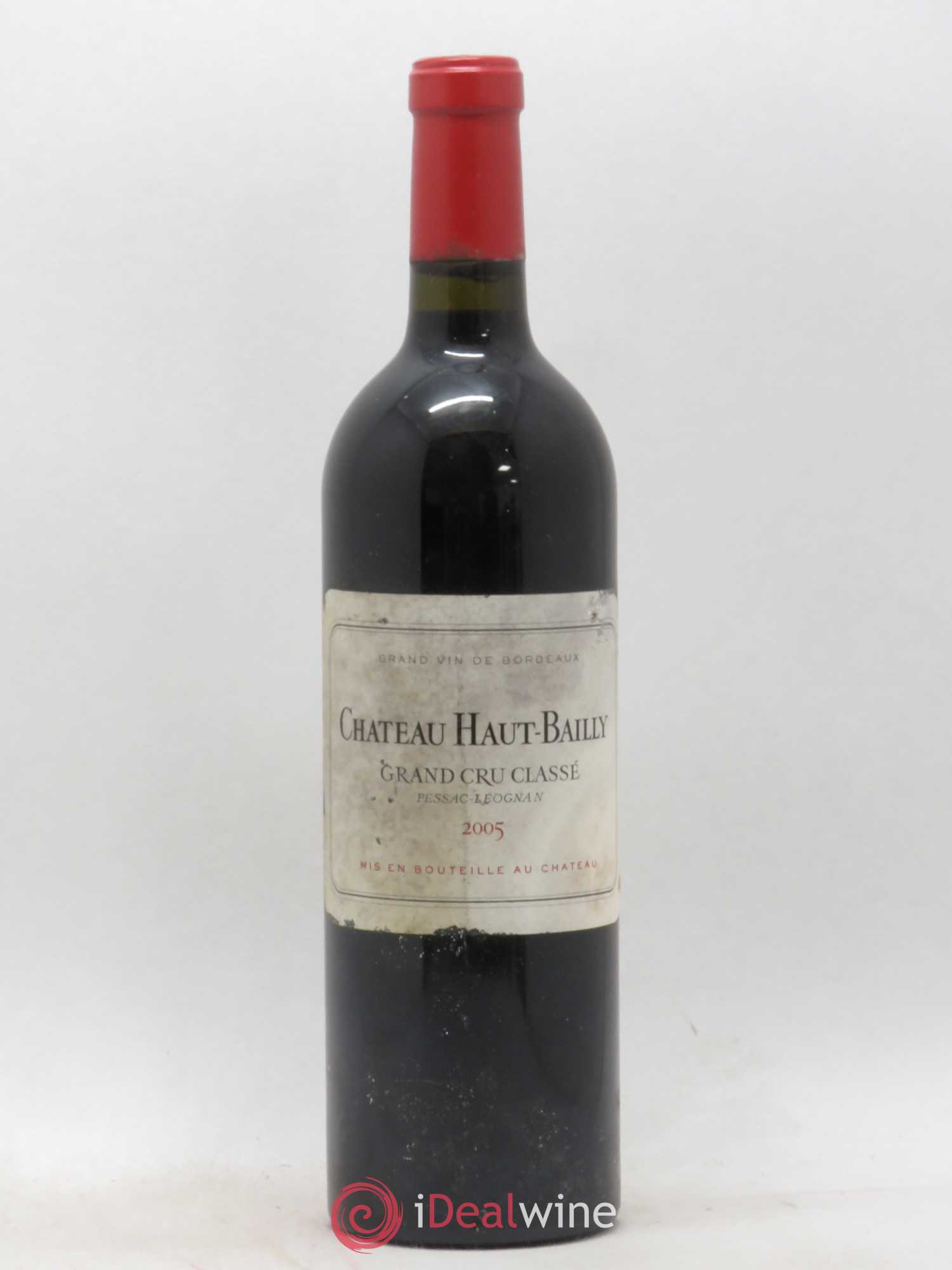 Château Haut-Bailly Cru Classé de Graves 2005 - Lot de 1 bouteille - 0