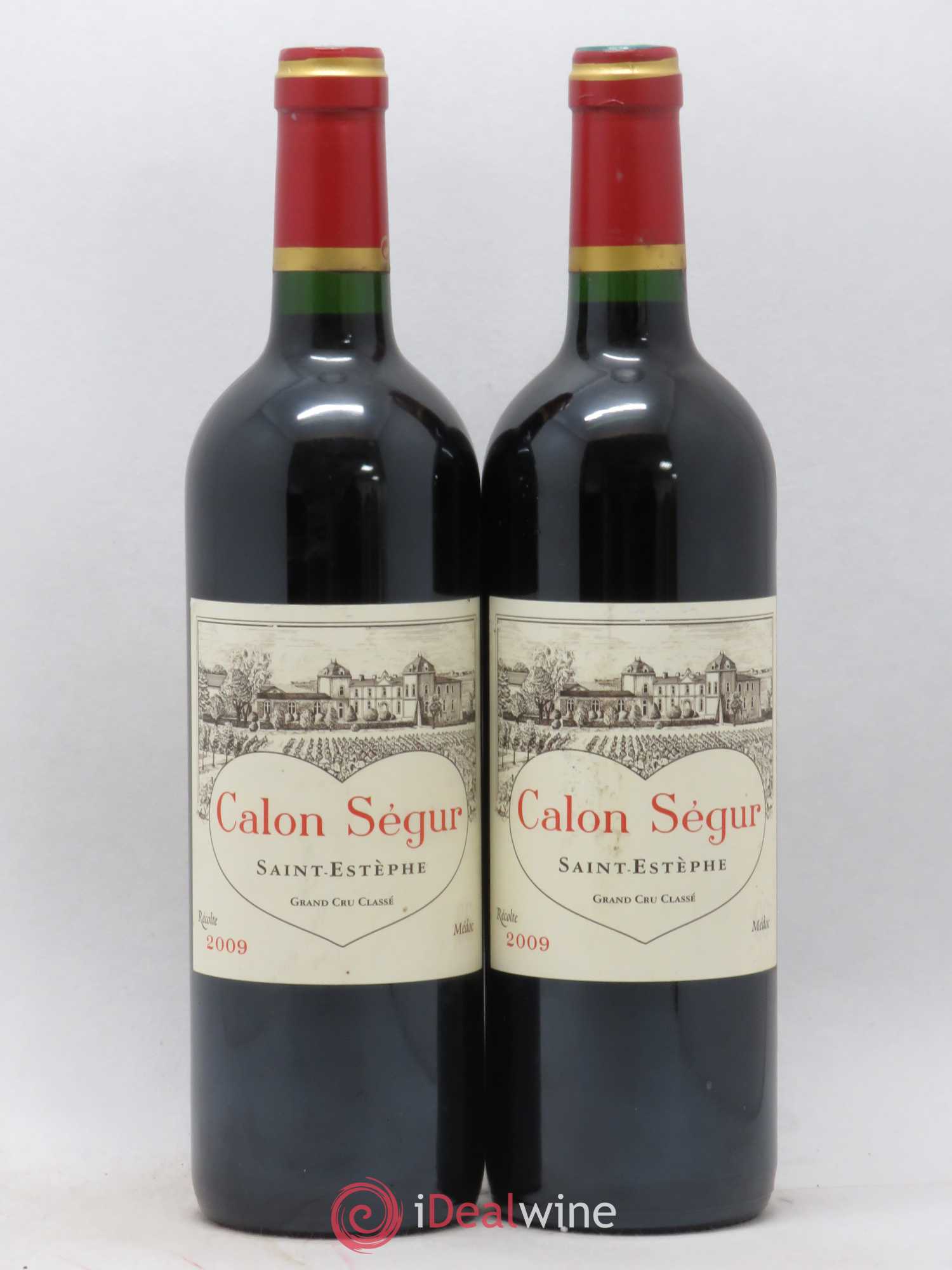 Château Calon Ségur 3ème Grand Cru Classé 2009 - Lot de 2 bouteilles - 0