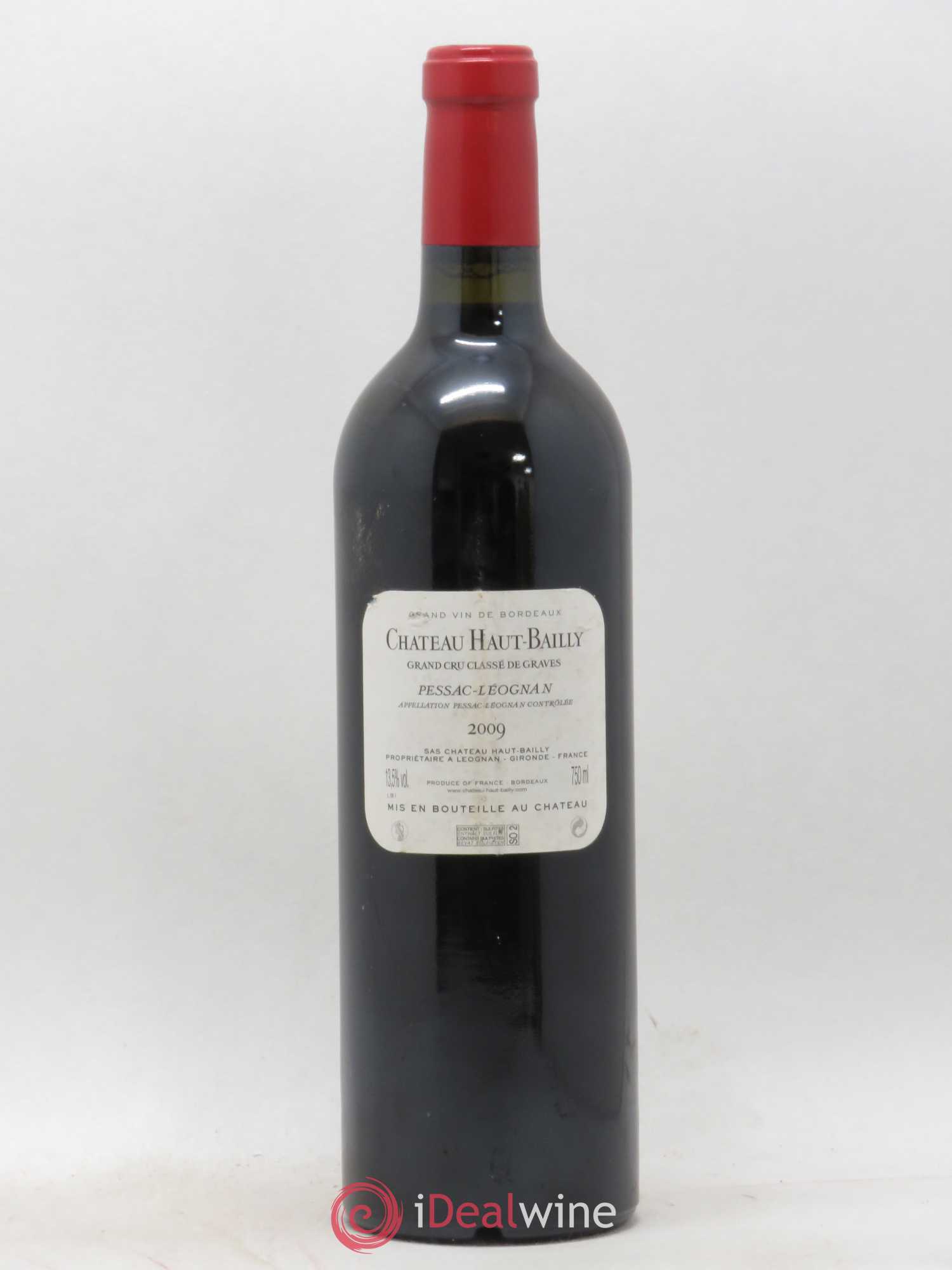Château Haut-Bailly Cru Classé de Graves 2009 - Lot de 1 bouteille - 1