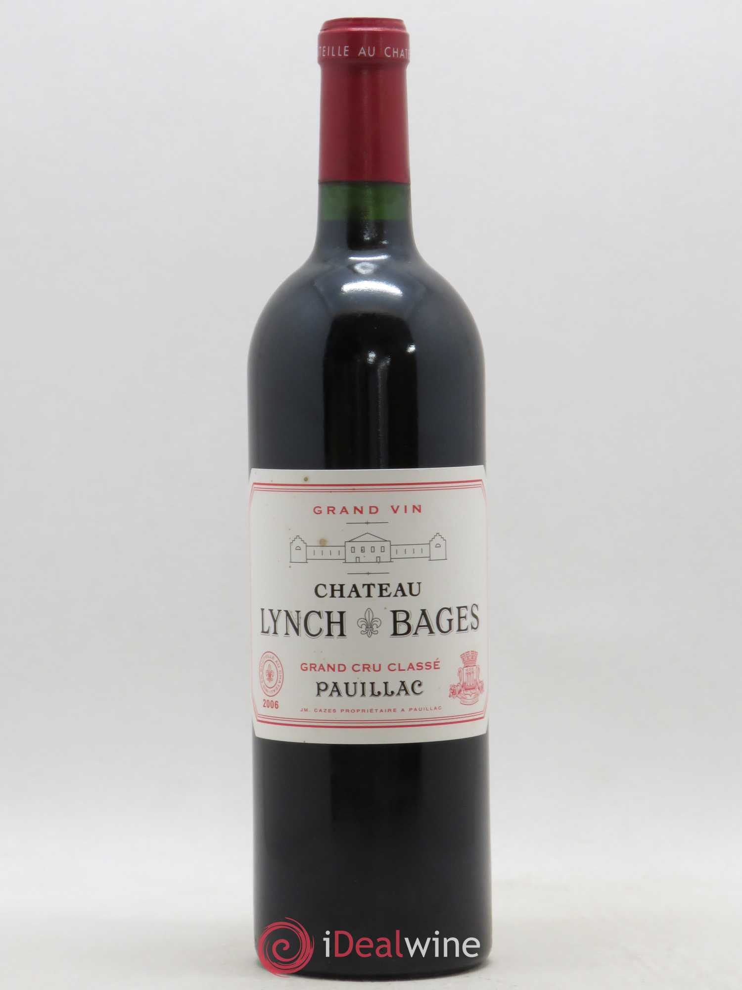 Château Lynch Bages 5ème Grand Cru Classé 2006 - Lot de 1 bouteille - 0