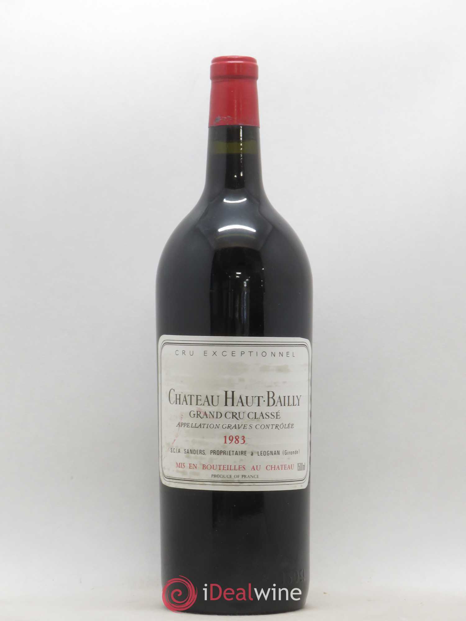 Château Haut-Bailly Cru Classé de Graves 1983 - Lot de 1 magnum - 0