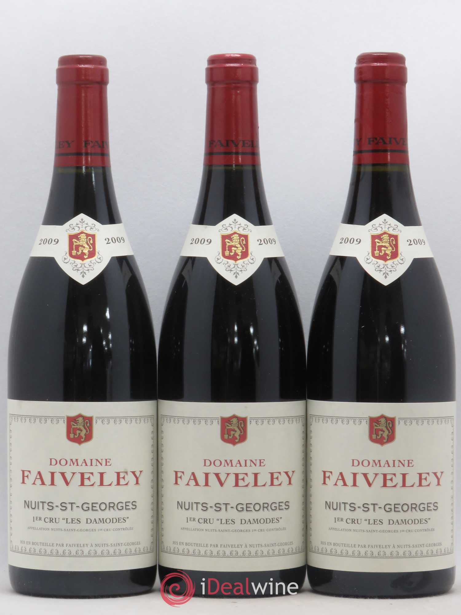Nuits-Saint-Georges 1er Cru Les Damodes Faiveley 2009 - Lot de 3 bouteilles - 0