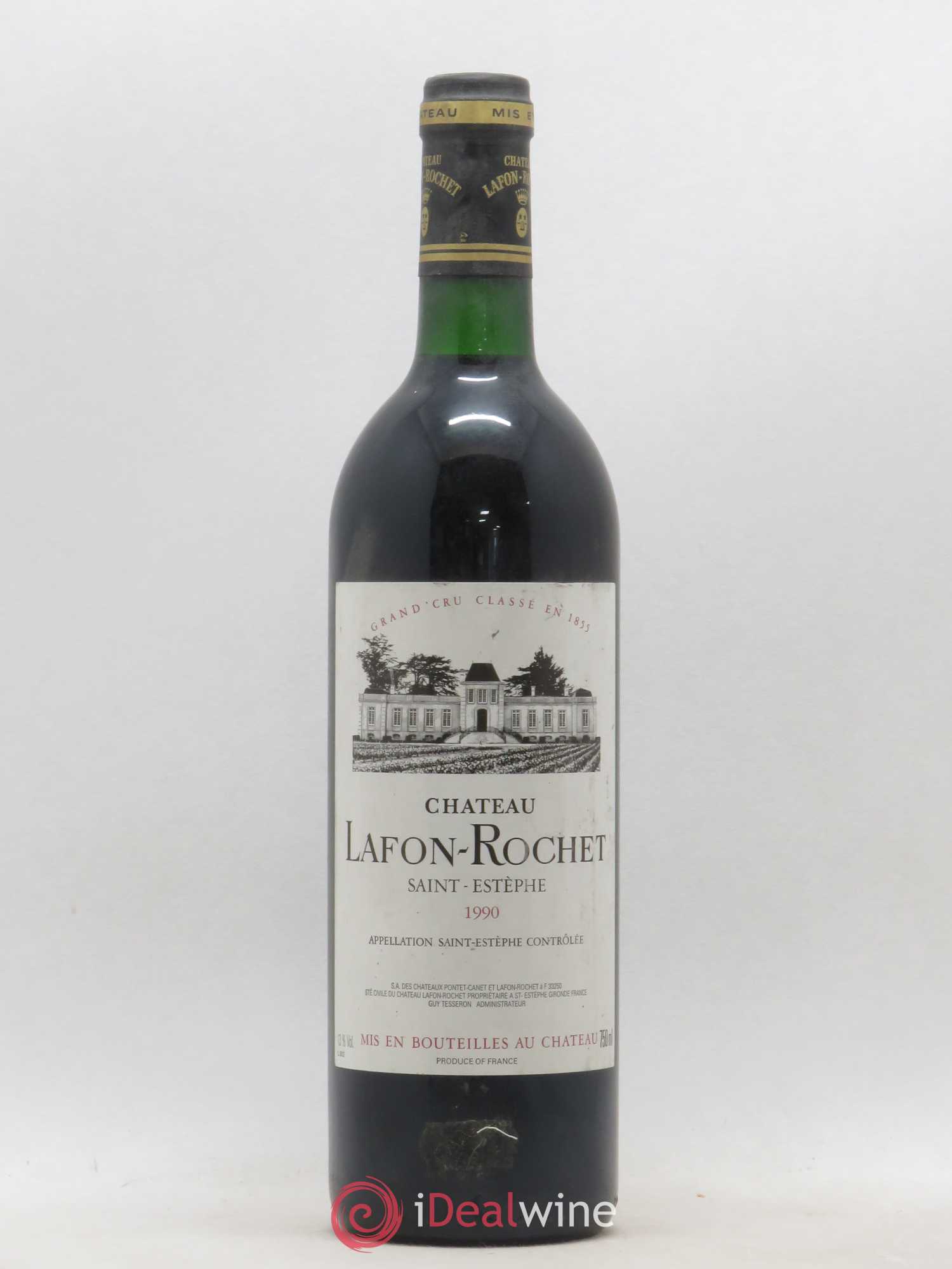 Château Lafon Rochet 4ème Grand Cru Classé 1990 - Lot de 1 bouteille - 0