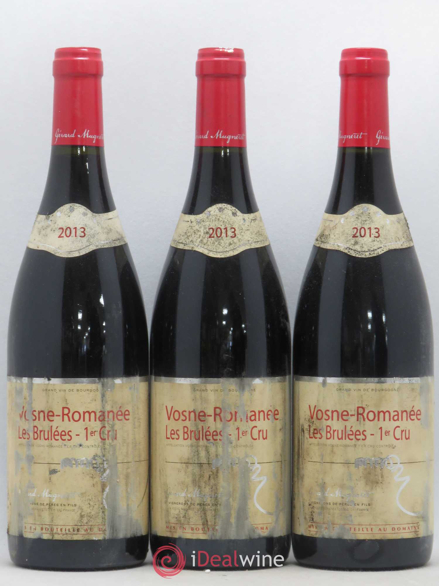 Vosne-Romanée 1er Cru Les Brulées Gérard Mugneret 2013 - Lot de 3 bouteilles - 0