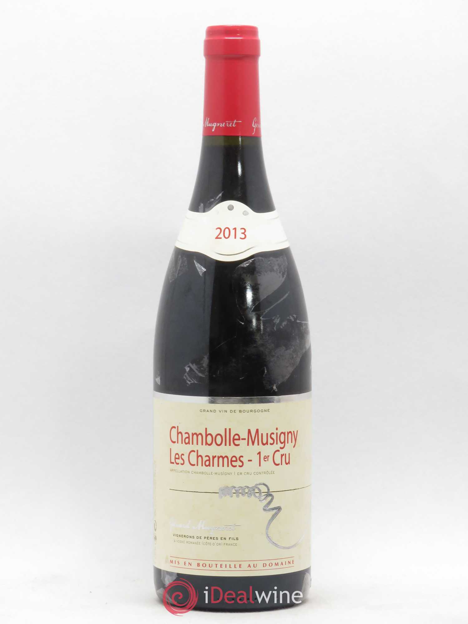Chambolle-Musigny 1er Cru Les Charmes Gérard Mugneret 2013 - Lot de 1 bouteille - 0