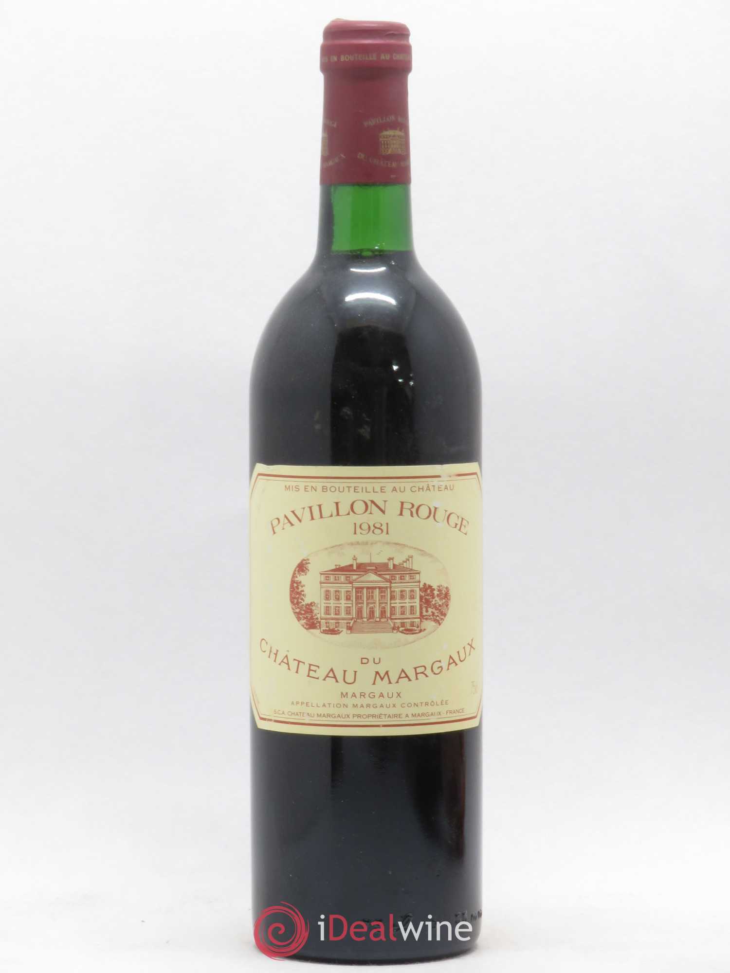 Pavillon Rouge du Château Margaux Second Vin 1981 - Lot de 1 bouteille - 0