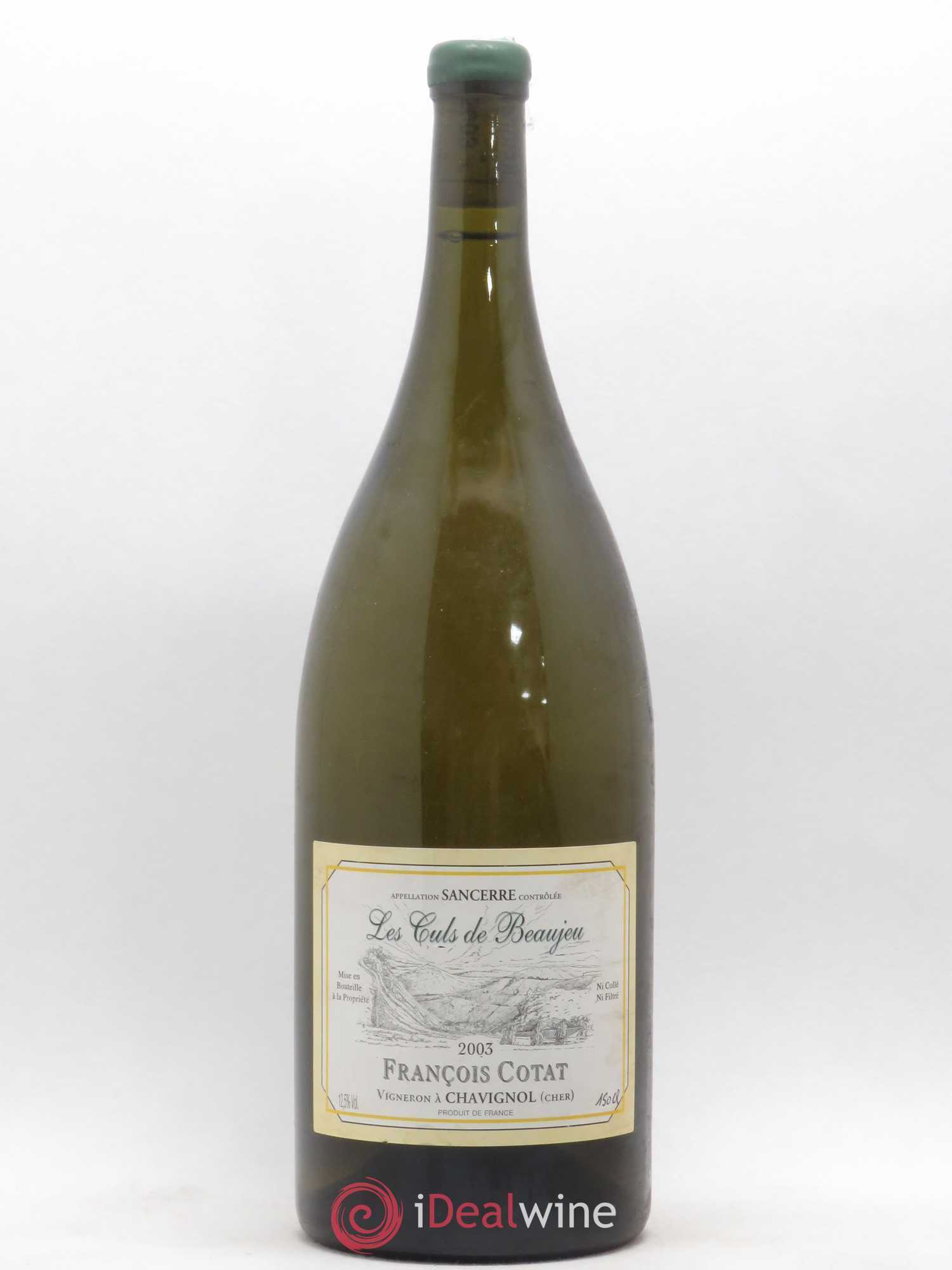 Sancerre Les Culs de Beaujeu François Cotat 2003 - Lot de 1 magnum - 0