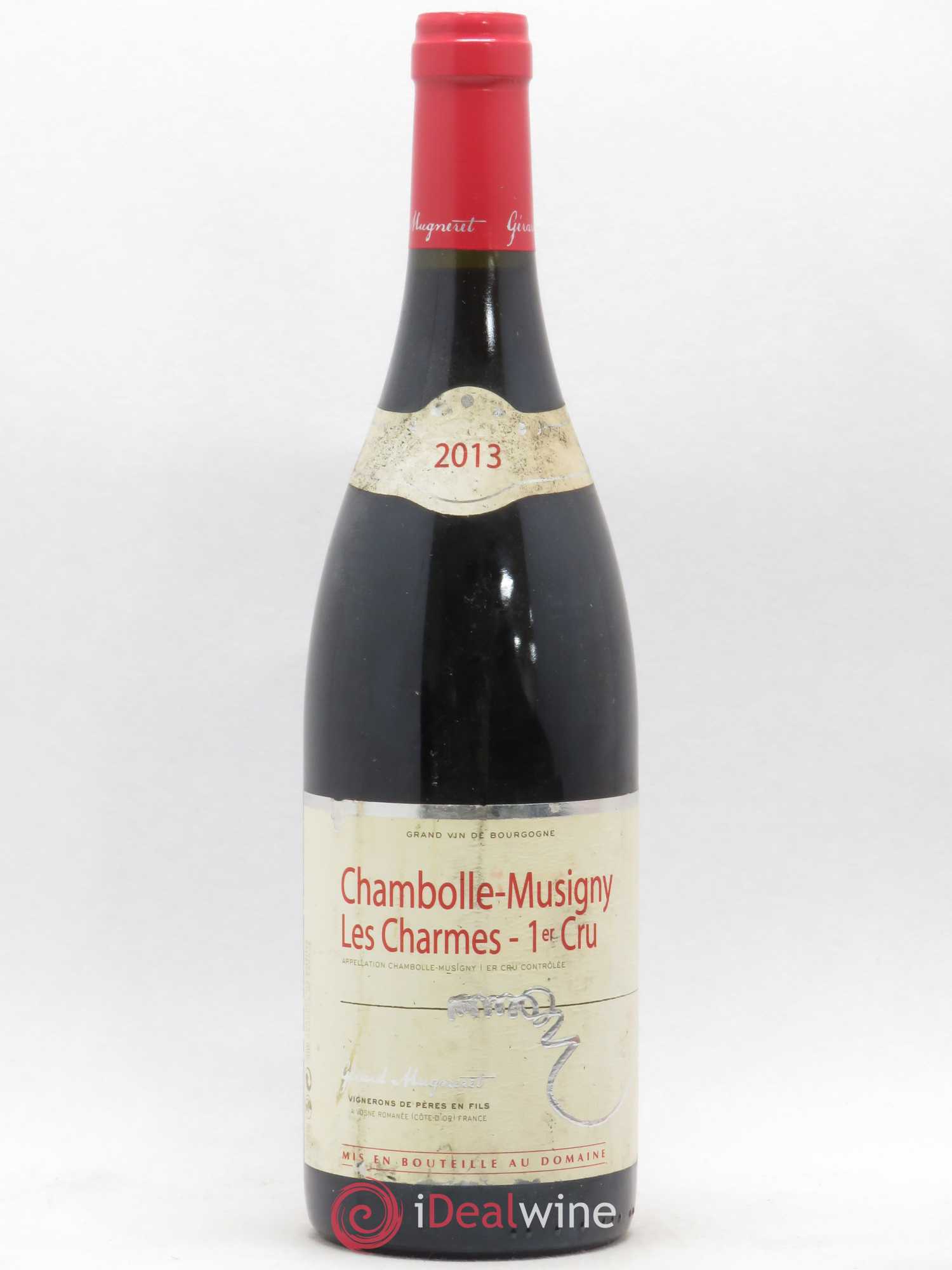 Chambolle-Musigny 1er Cru Les Charmes Gérard Mugneret 2013 - Lot de 1 bouteille - 0