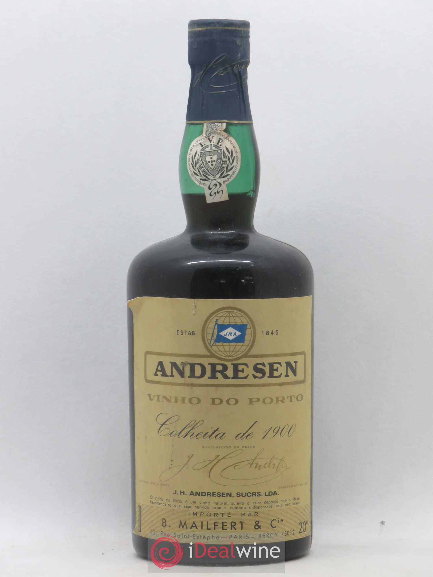 Porto Andresen Colheita 1900 - Posten von 1 Flasche - 0