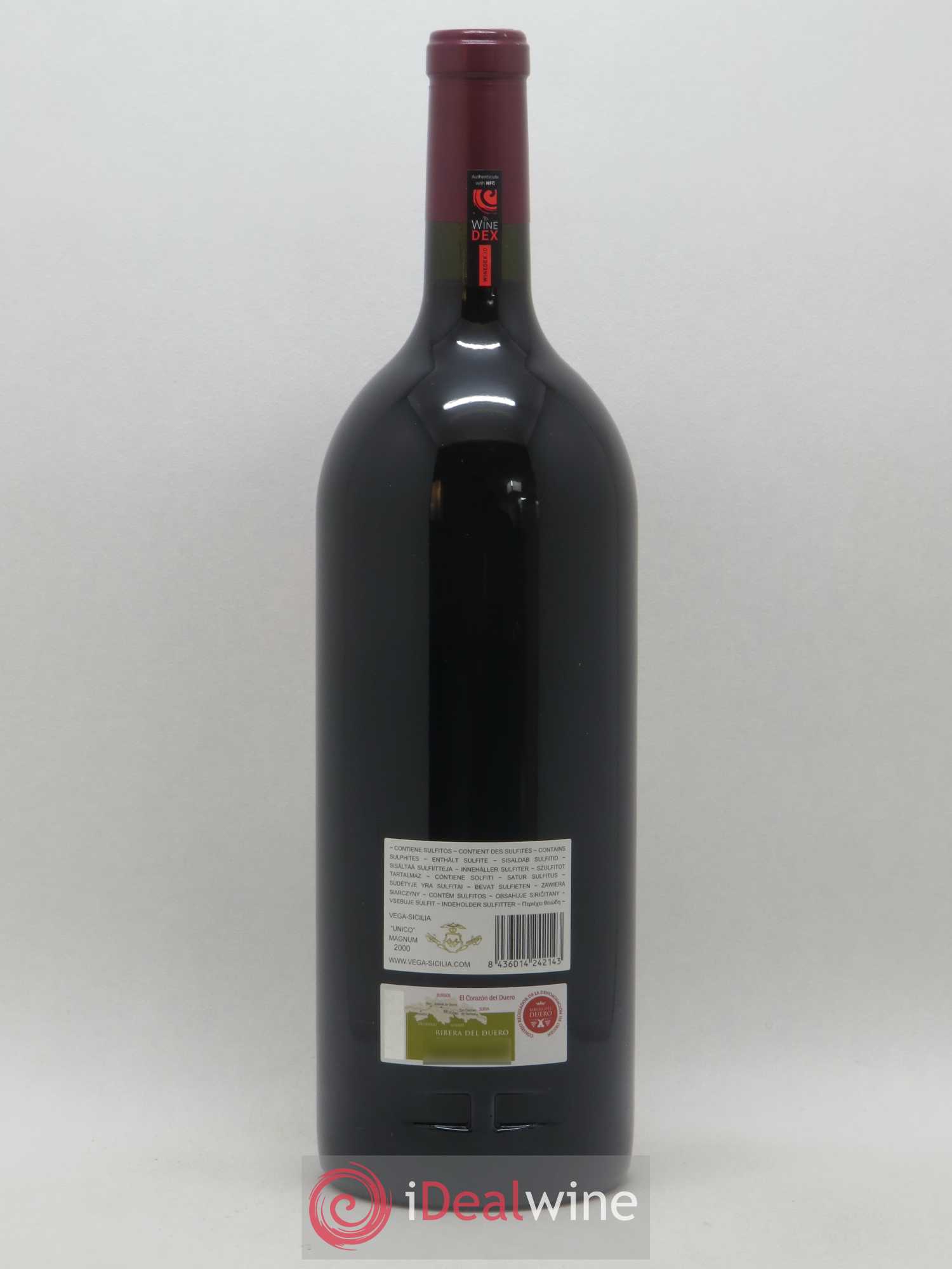 Ribera Del Duero DO Vega Sicilia Unico Famille Alvarez 2000 - Lot de 1 magnum - 2