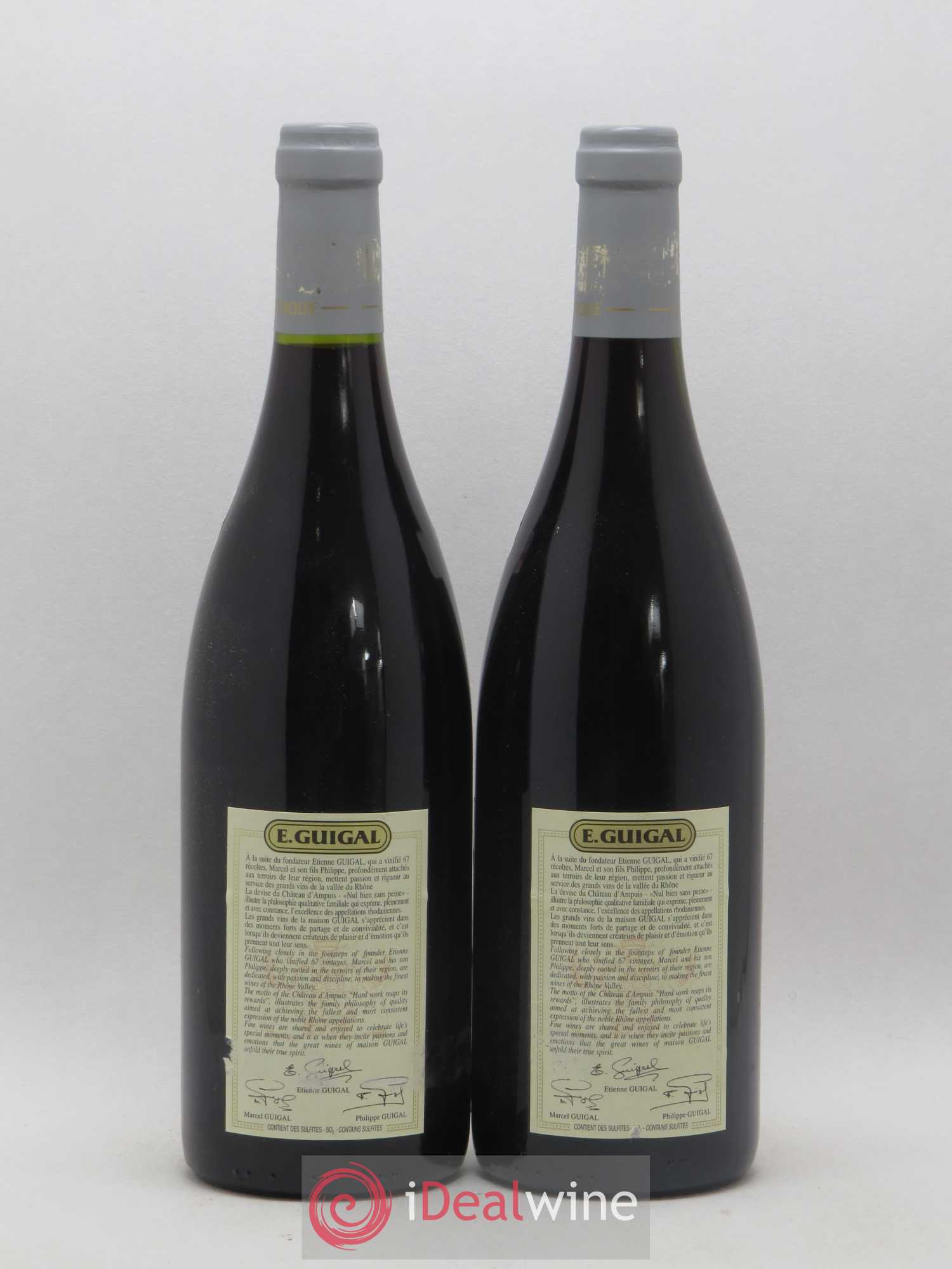 Côte-Rôtie La Turque Guigal 2002 - Lot de 2 bouteilles - 1