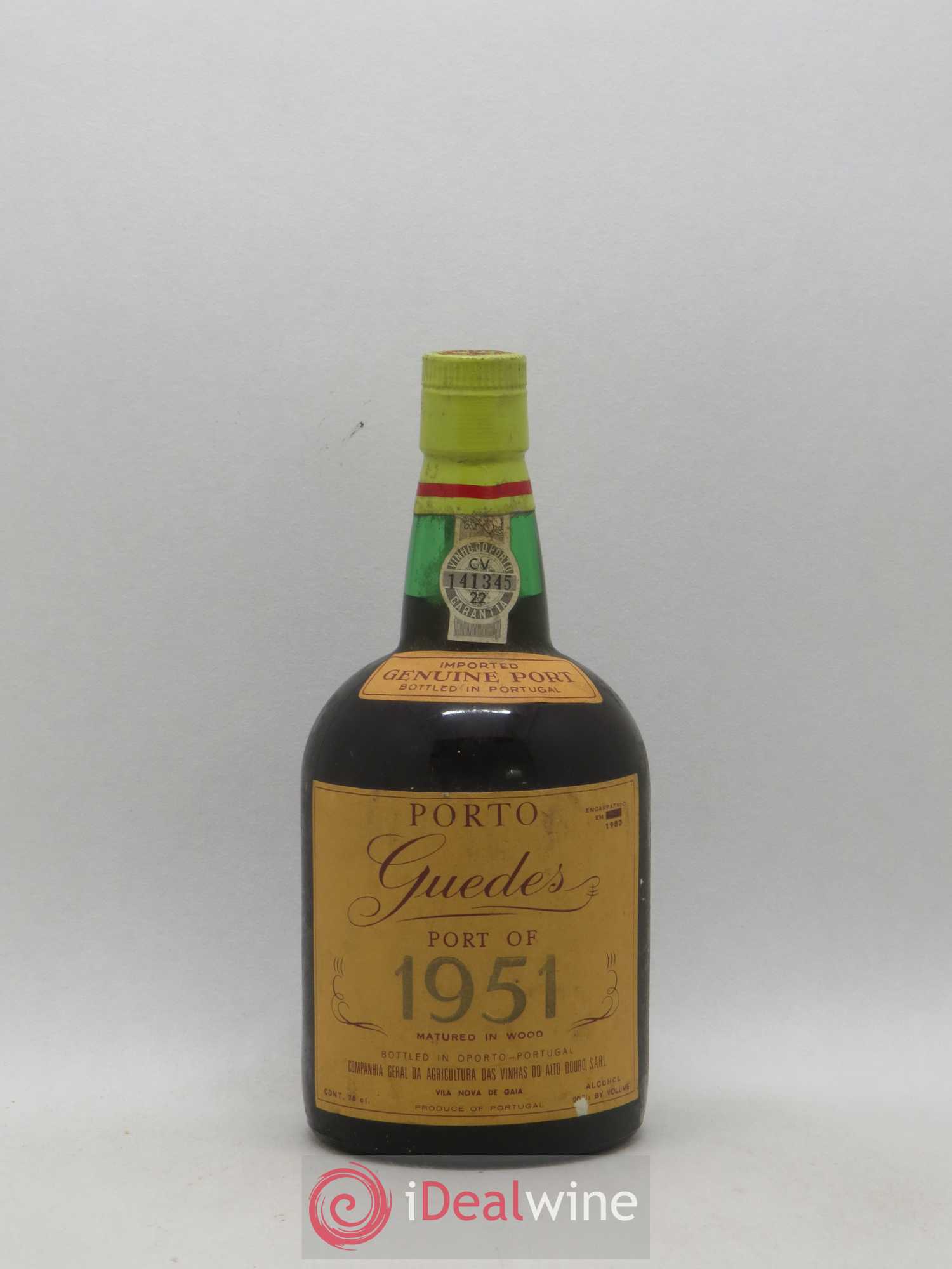 Porto Guedes 1951 - Posten von 1 Flasche - 0