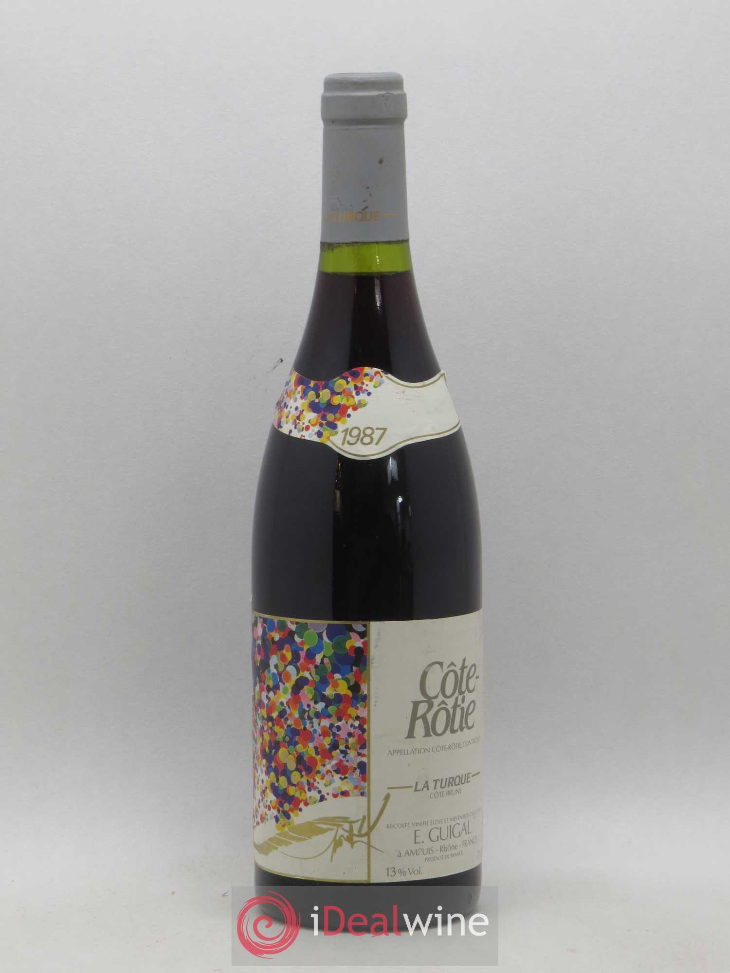 Côte-Rôtie La Turque Guigal 1987 - Lot de 1 bouteille - 0