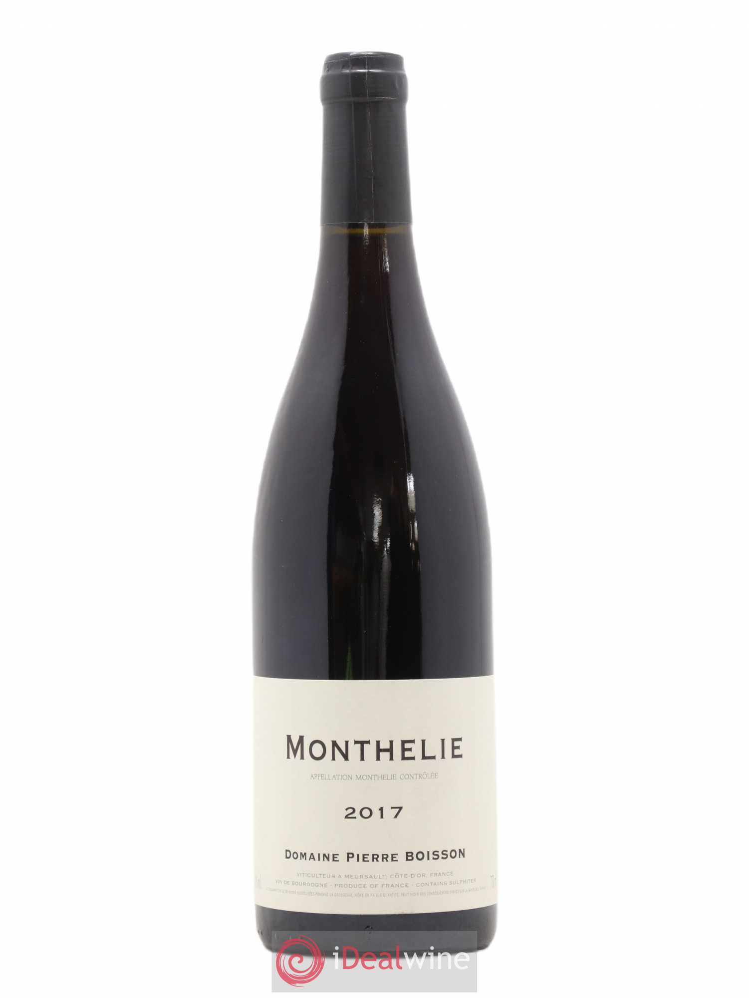 Monthélie Pierre Boisson (Domaine) 2017 - Lot de 1 bouteille - 0