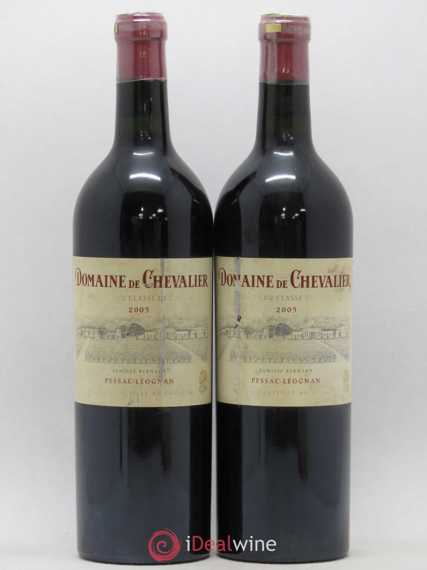 Domaine de Chevalier Cru Classé de Graves 2005 - Lot de 2 bouteilles - 0