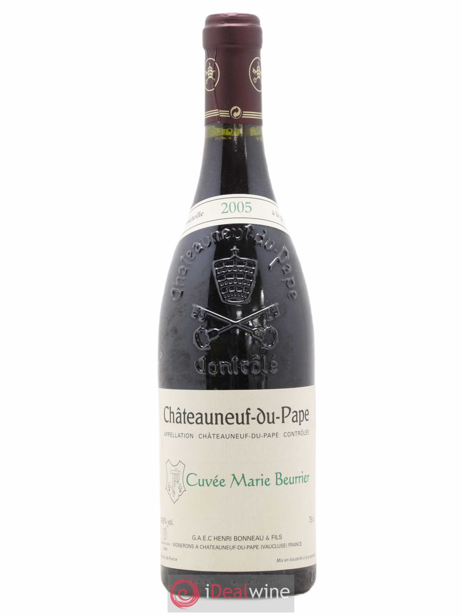 Châteauneuf-du-Pape Marie Beurrier Henri Bonneau & Fils 2005 - Lot de 1 bouteille - 0