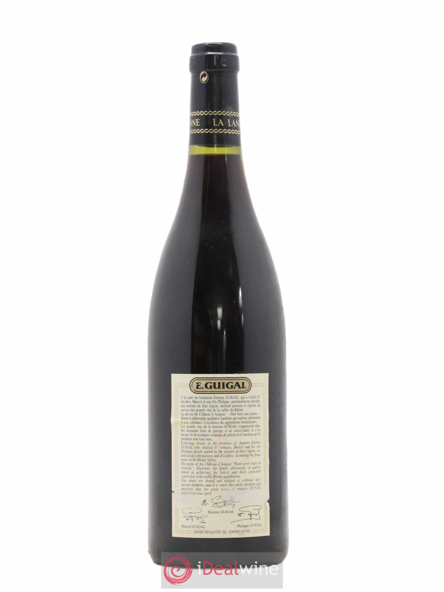 Côte-Rôtie La Landonne Guigal 2002 - Lot de 1 bouteille - 1