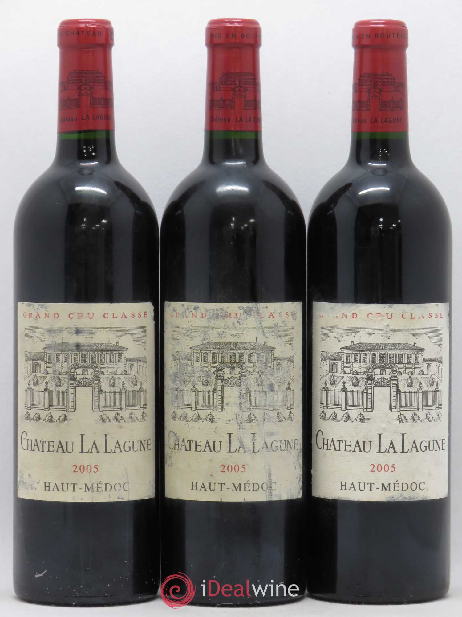Château la Lagune 3ème Grand Cru Classé 2005 - Lot de 3 bouteilles - 0