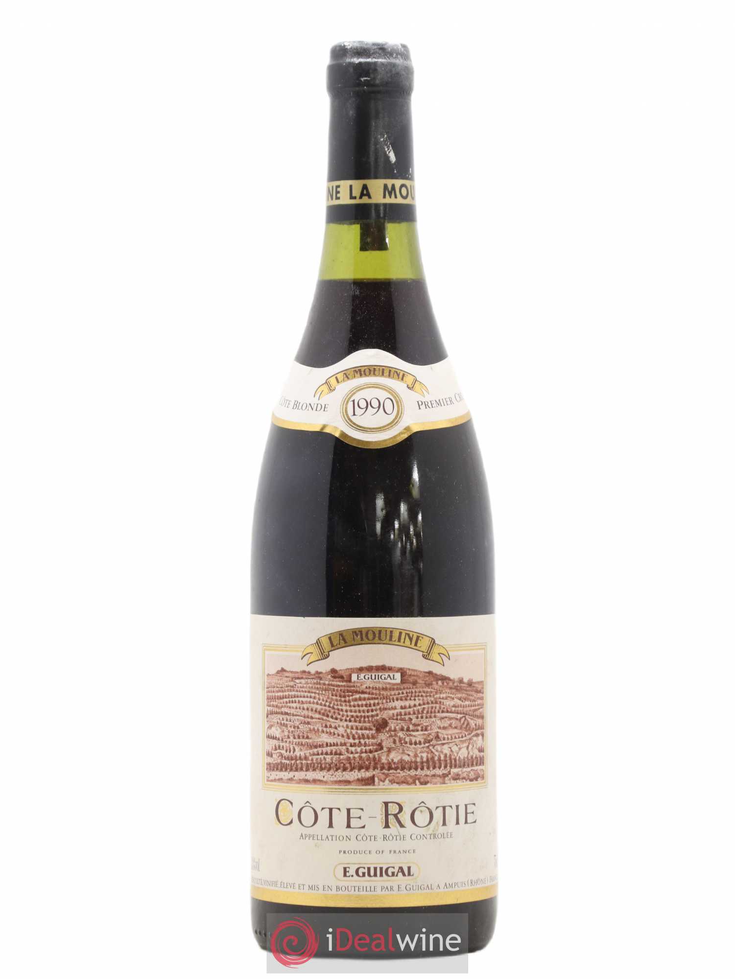 Côte-Rôtie La Mouline Guigal 1990 - Lot de 1 bouteille - 0