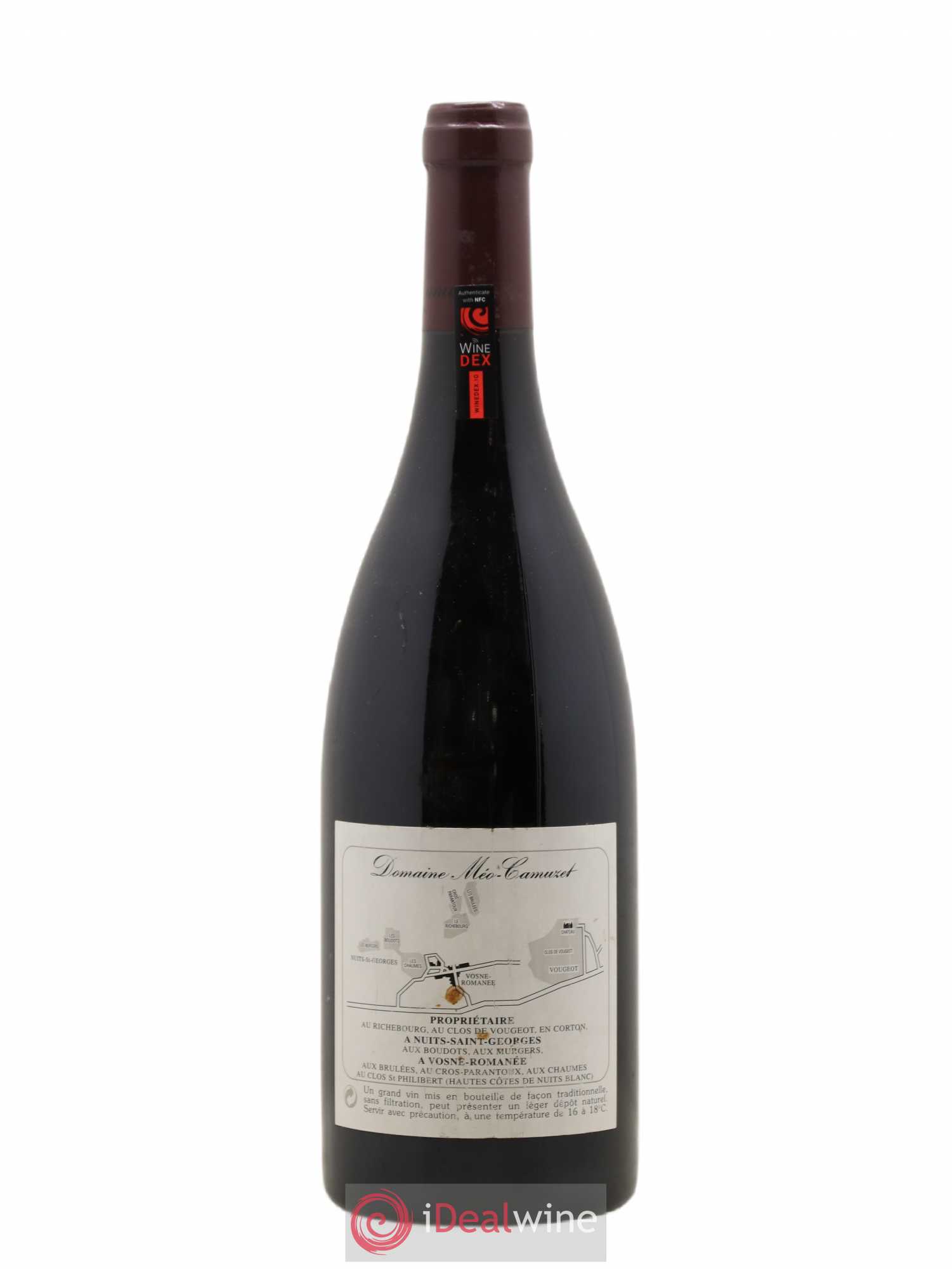 Vosne-Romanée 1er Cru Aux Brûlées Méo-Camuzet (Domaine) 1996 - Lot de 1 bouteille - 1