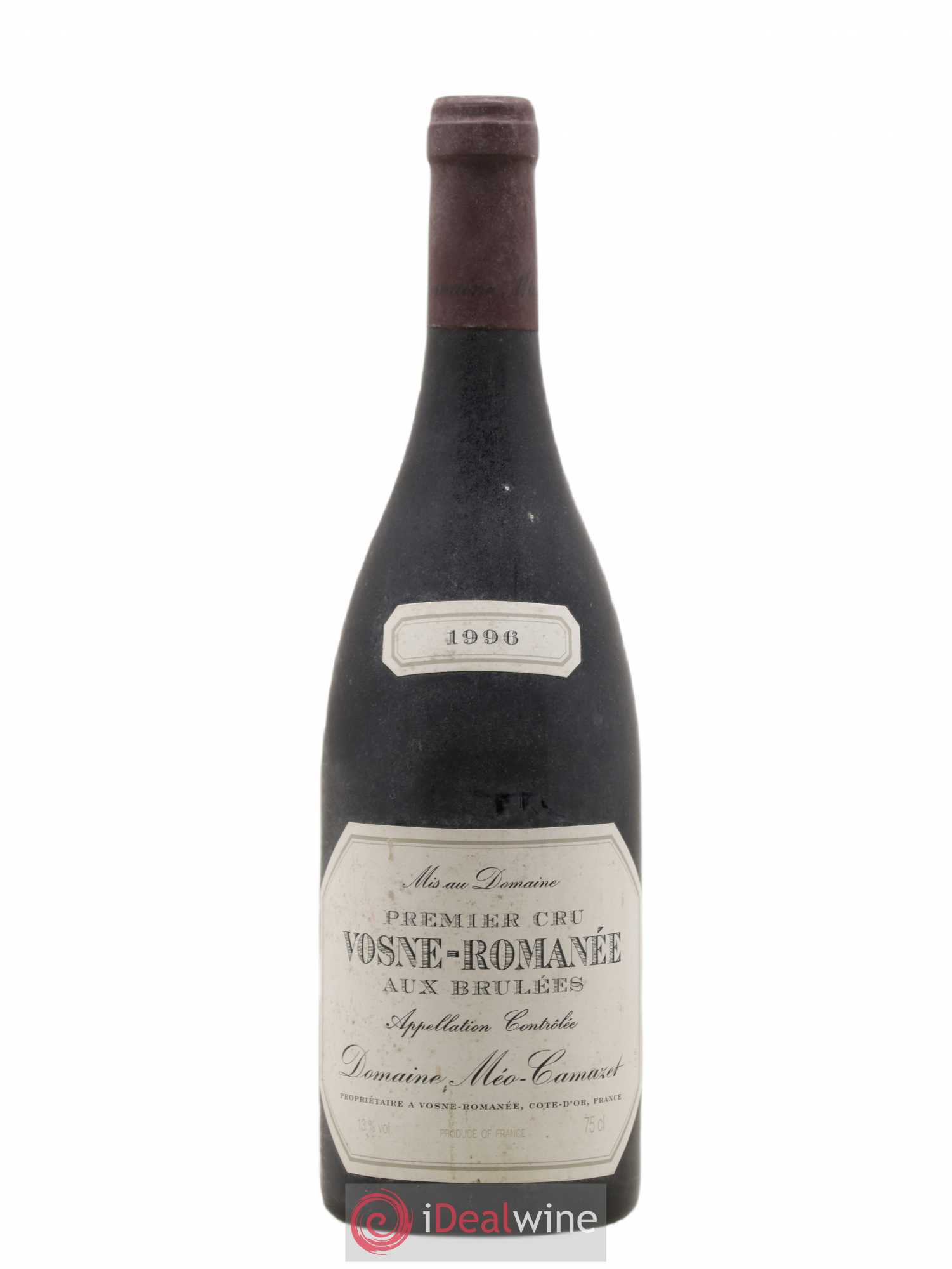 Vosne-Romanée 1er Cru Aux Brûlées Méo-Camuzet (Domaine) 1996 - Lot de 1 bouteille - 0