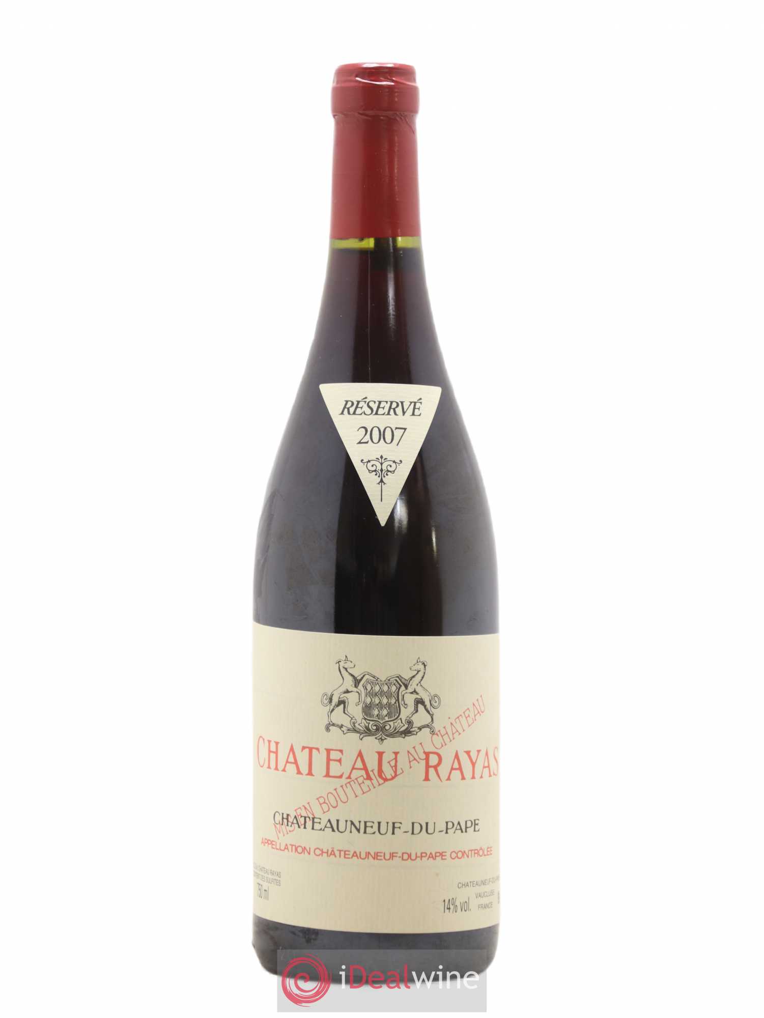 Châteauneuf-du-Pape Château Rayas Emmanuel Reynaud 2007 - Lot de 1 bouteille - 0