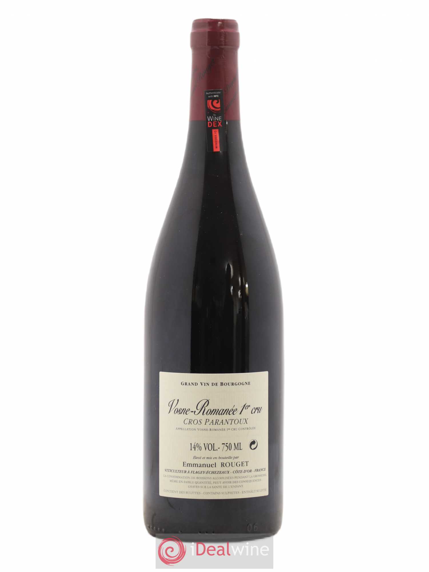 Vosne-Romanée 1er Cru Cros Parantoux Emmanuel Rouget 2017 - Lot de 1 bouteille - 1