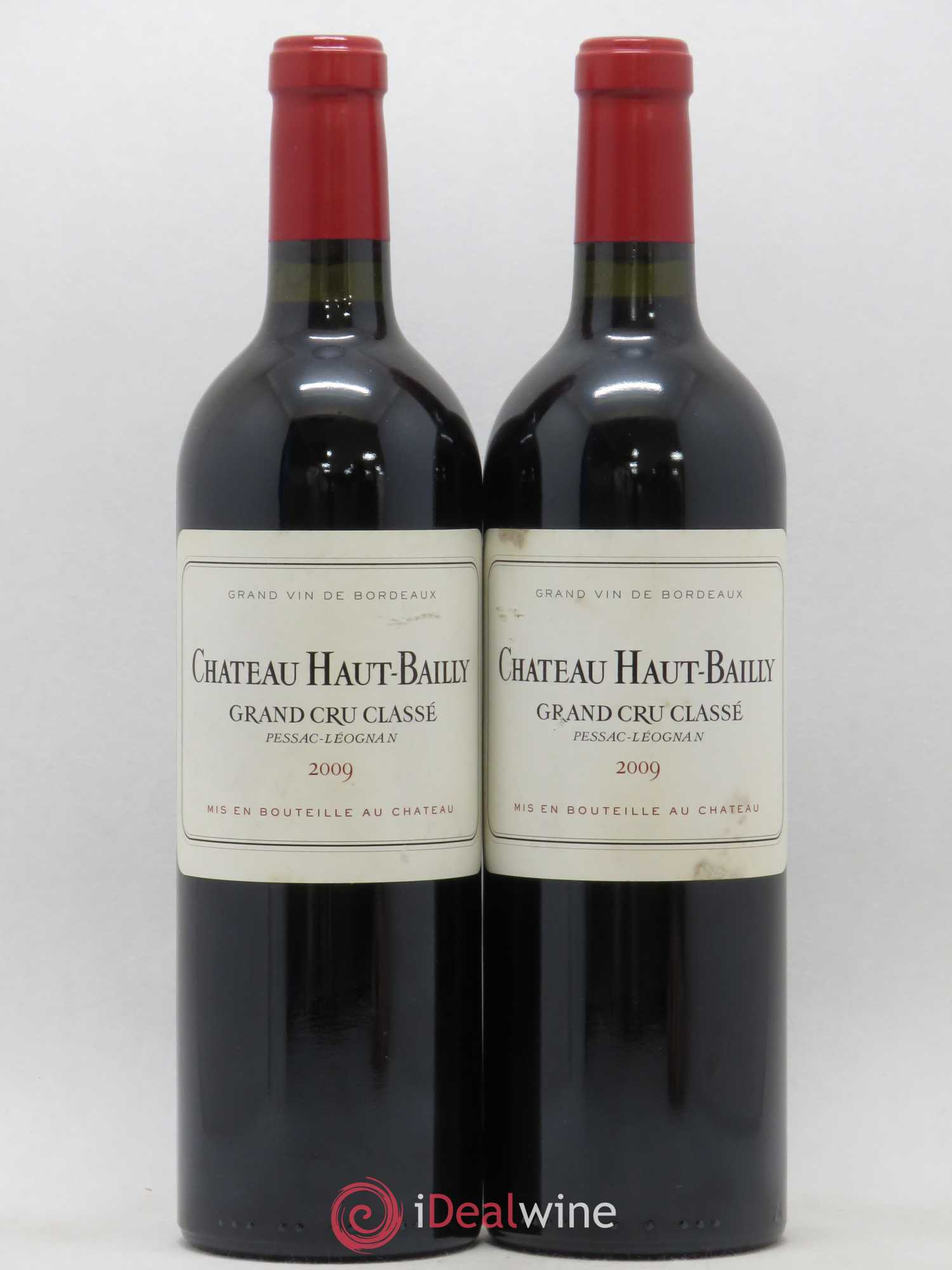 Château Haut-Bailly Cru Classé de Graves 2009 - Lot de 2 bouteilles - 0