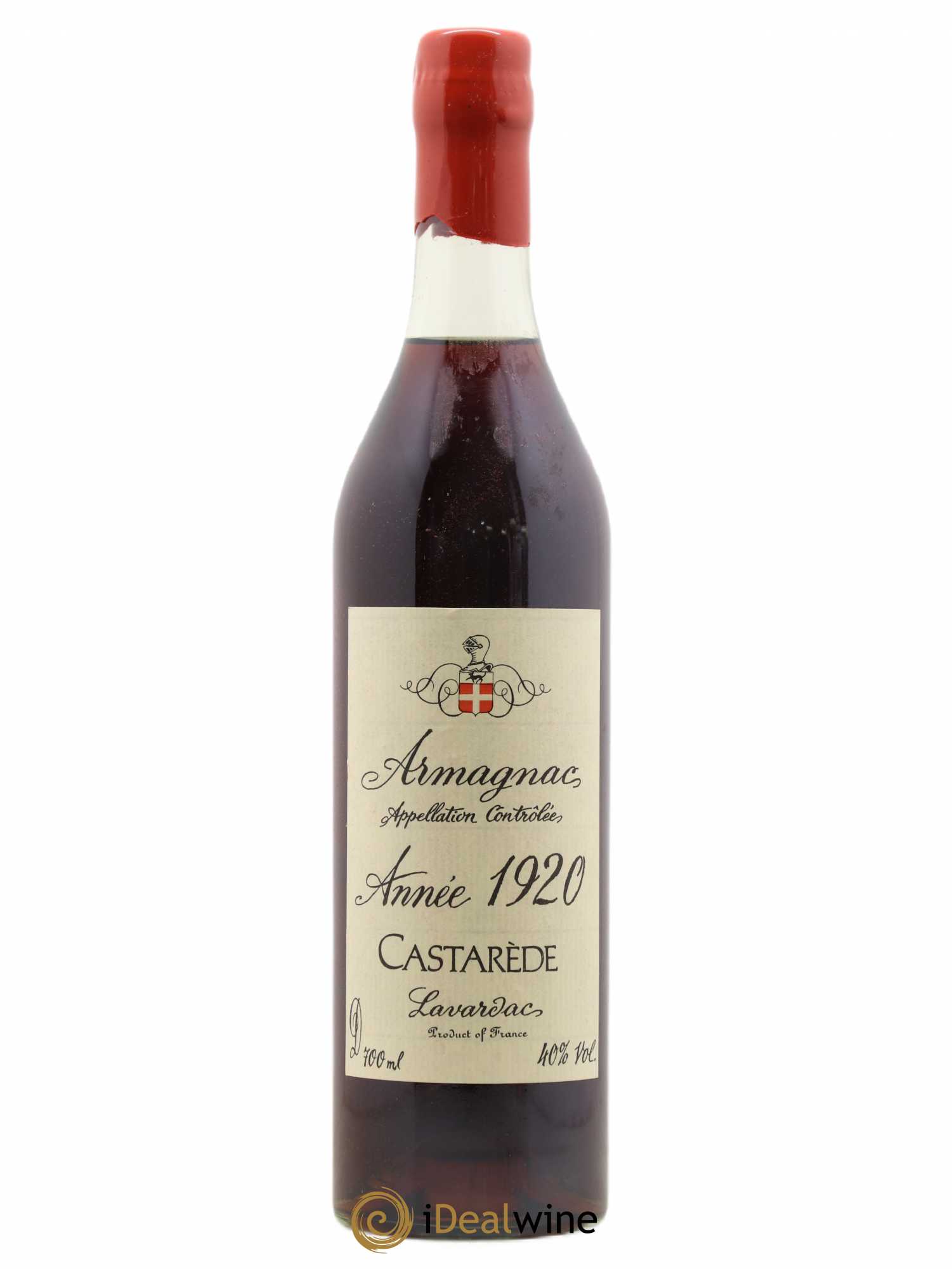 Armagnac Castarede 1920 - Lot de 1 bouteille - 0