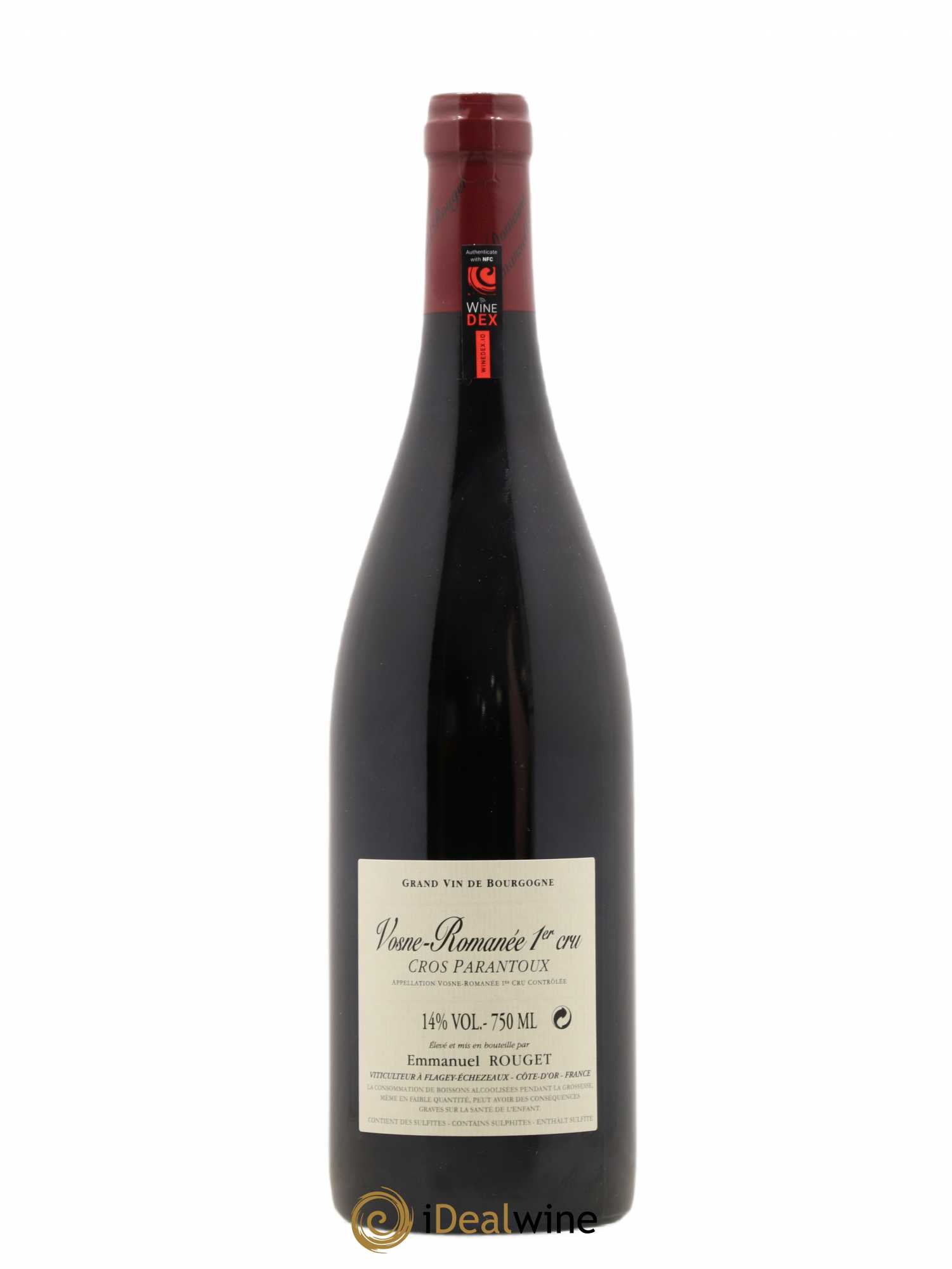 Vosne-Romanée 1er Cru Cros Parantoux Emmanuel Rouget 2017 - Lot de 1 bouteille - 1
