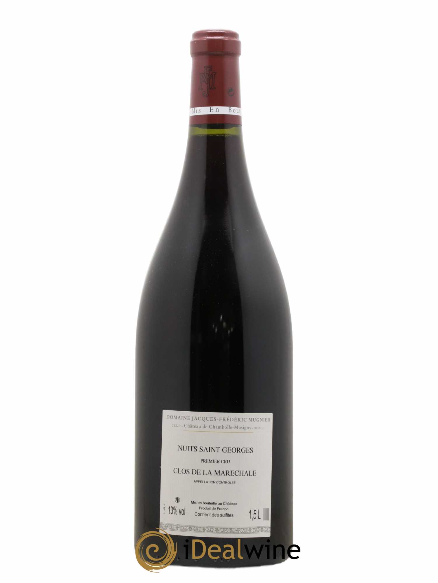 Nuits-Saint-Georges 1er Cru Clos de La Maréchale Jacques-Frédéric Mugnier 2017 - Lot of 1 magnum - 1