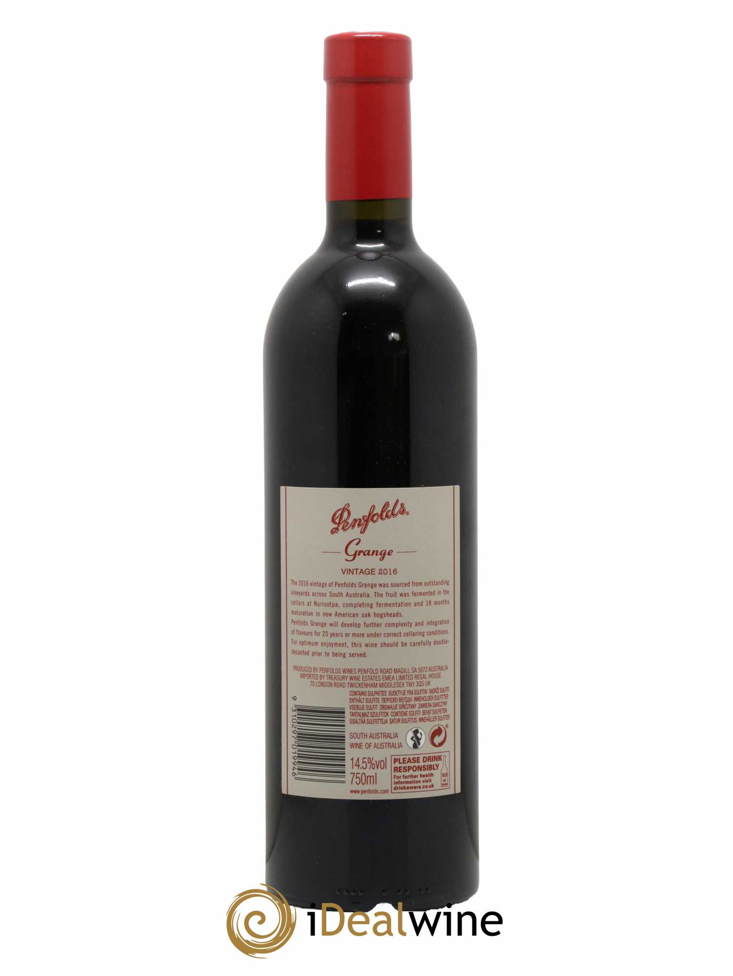 South Australia Penfolds Wines Grange BIN 95 2016 - Lot of 1 bottle - 1