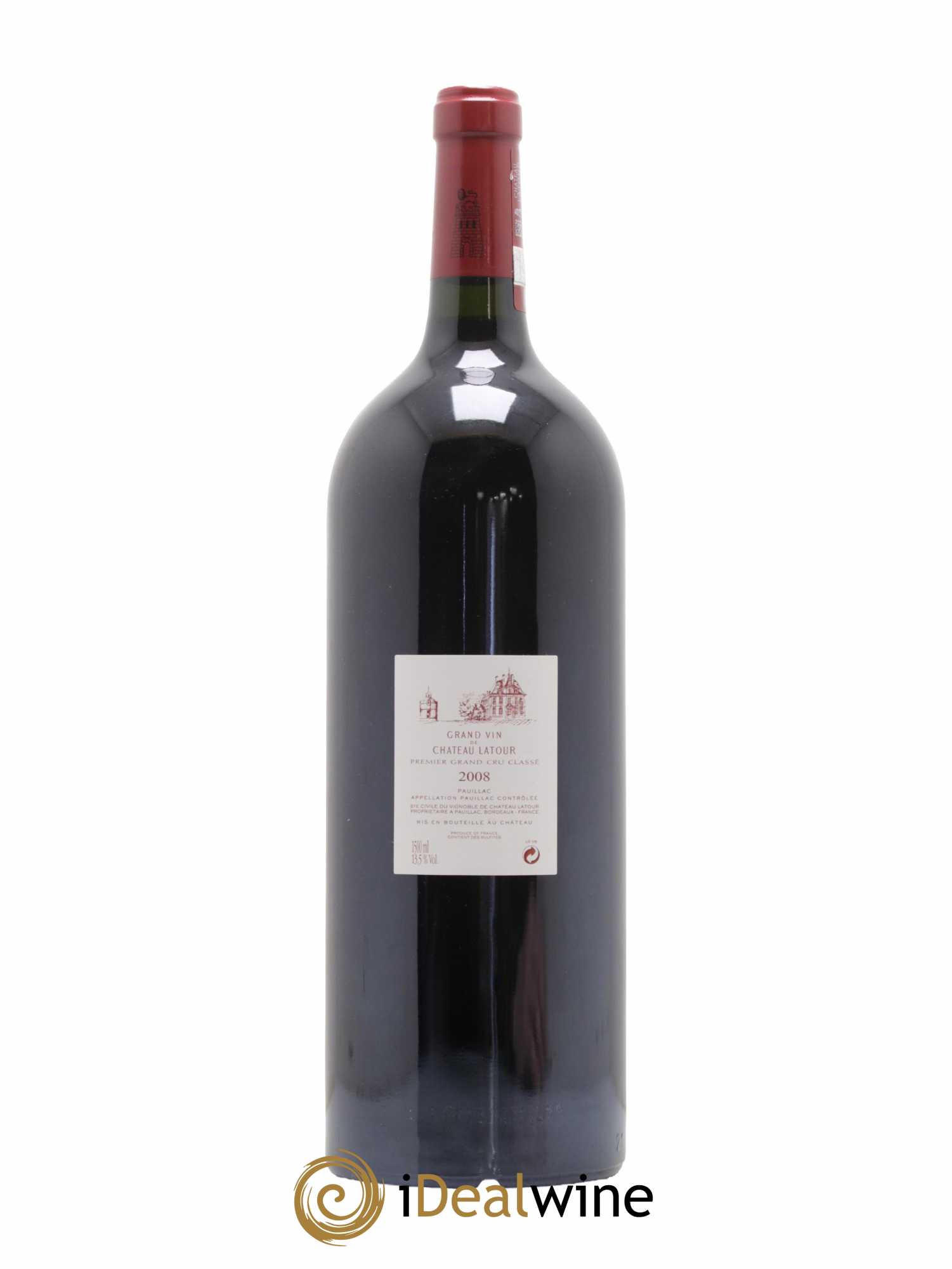 Château Latour 1er Grand Cru Classé 2008 - Lot de 1 magnum - 1