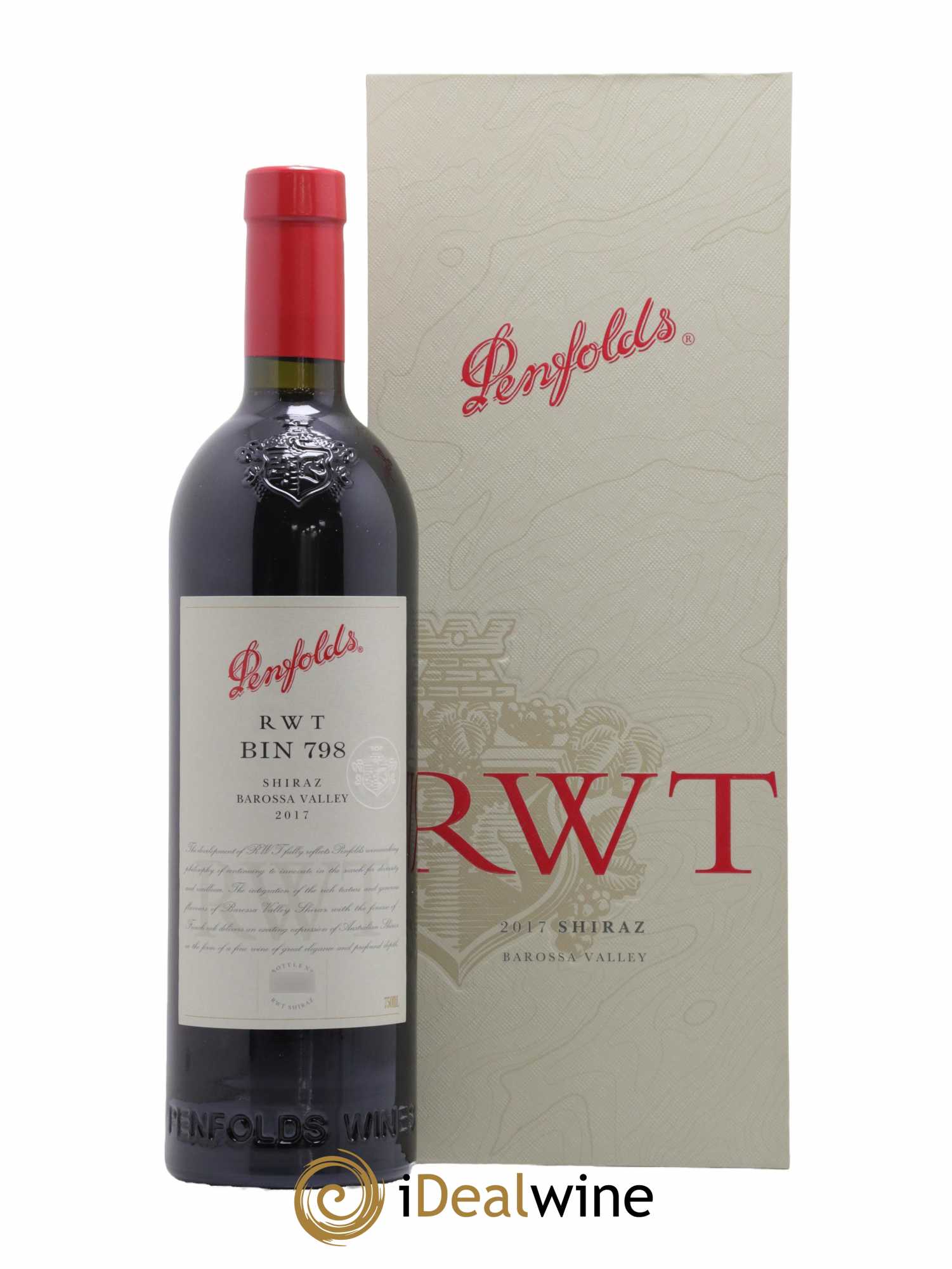 Barossa Valley Penfolds Wines RWT Shiraz 2017 - Posten von 1 Flasche - 0