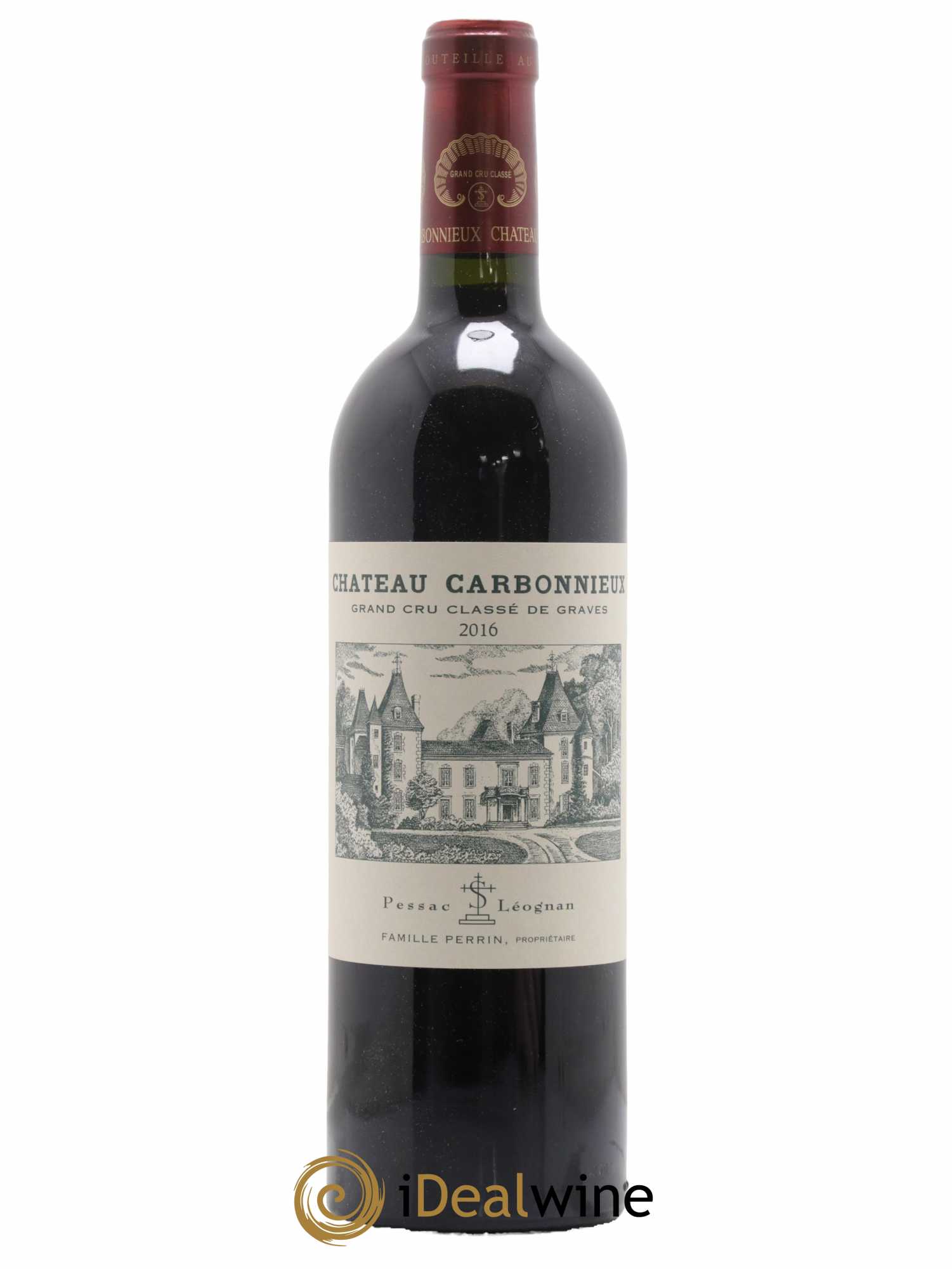 Château Carbonnieux Cru Classé de Graves 2016 - Lot de 1 bouteille - 0